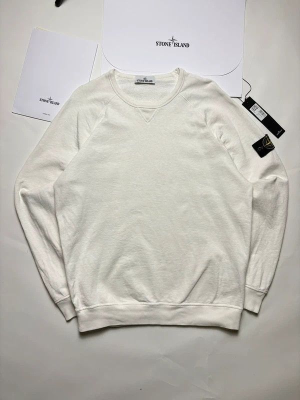 Stone Island Stone Island Sweater Pullover cremeweiß XL Size US XL / EU 56 / 4 - 1 Thumbnail