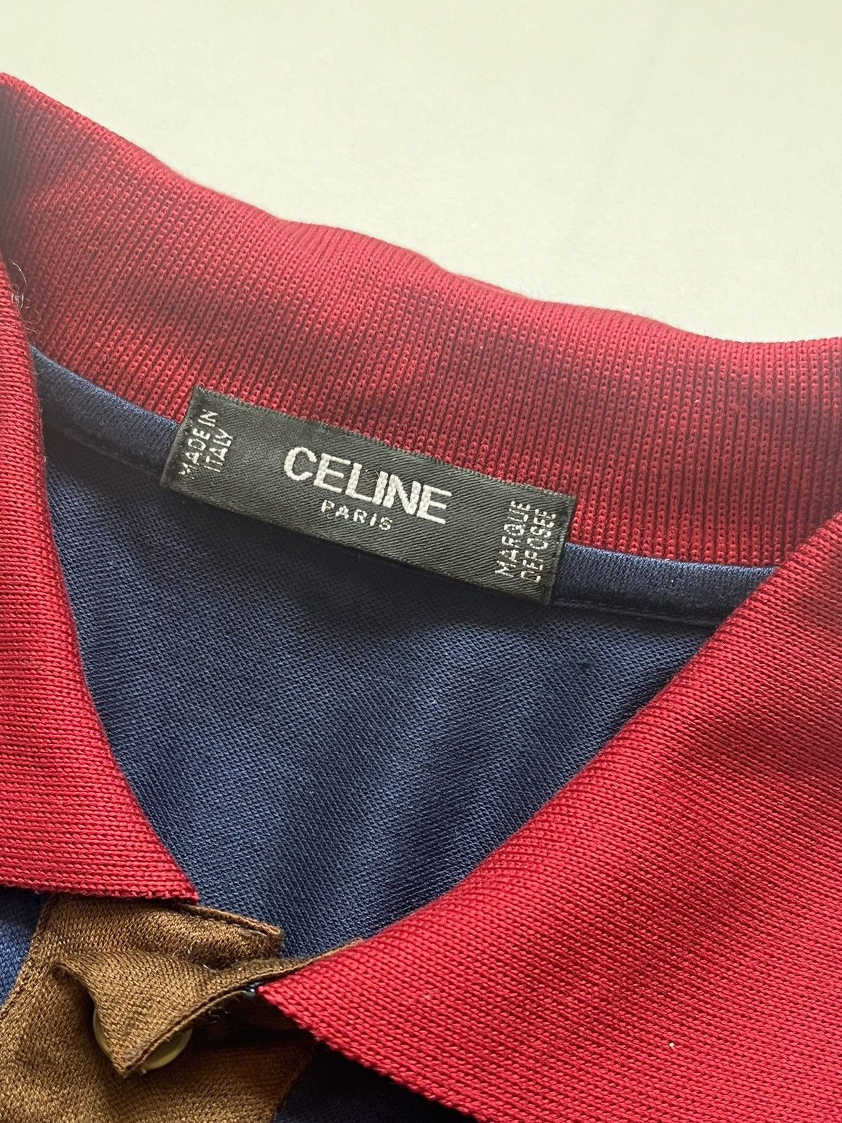 Celine Vintage Celine Sports Polos Size US S / EU 44-46 / 1 - 4 Thumbnail