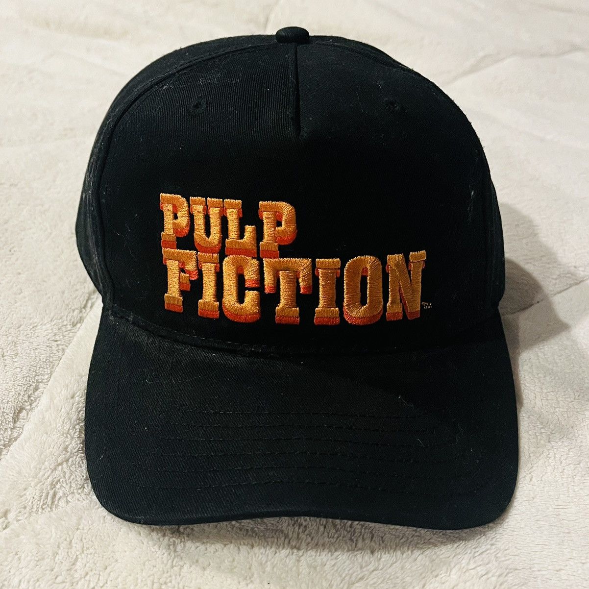 Vintage Vintage 1994 Pulp Fiction Miramax Tarantino SnapBack Hat Size ONE SIZE - 2 Thumbnail