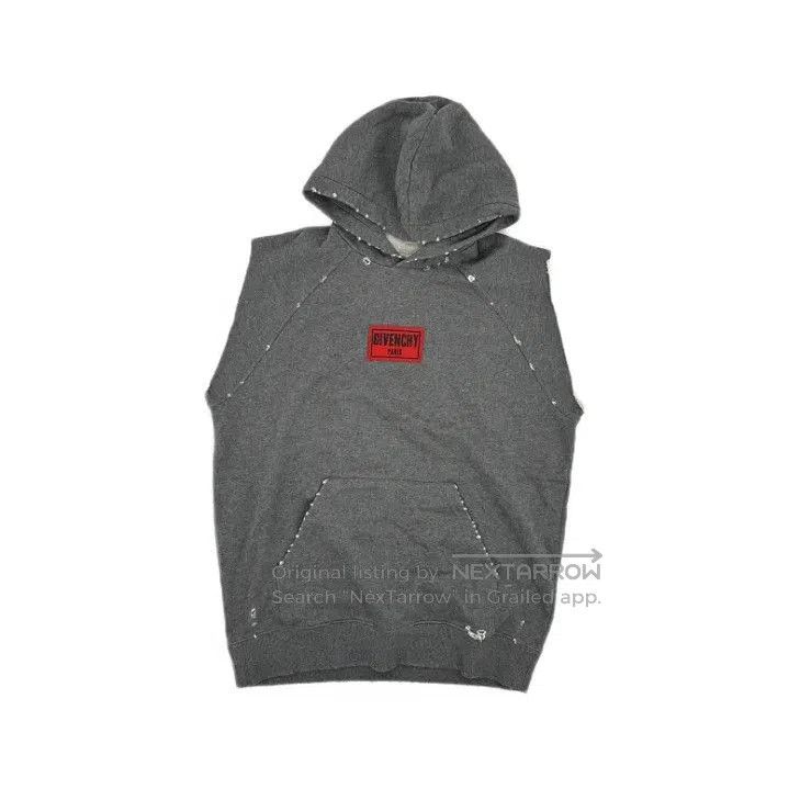 Givenchy Givenchy Sleeveless Hooded Sweatshirt. Size US S / EU 44-46 / 1 - 1 Thumbnail