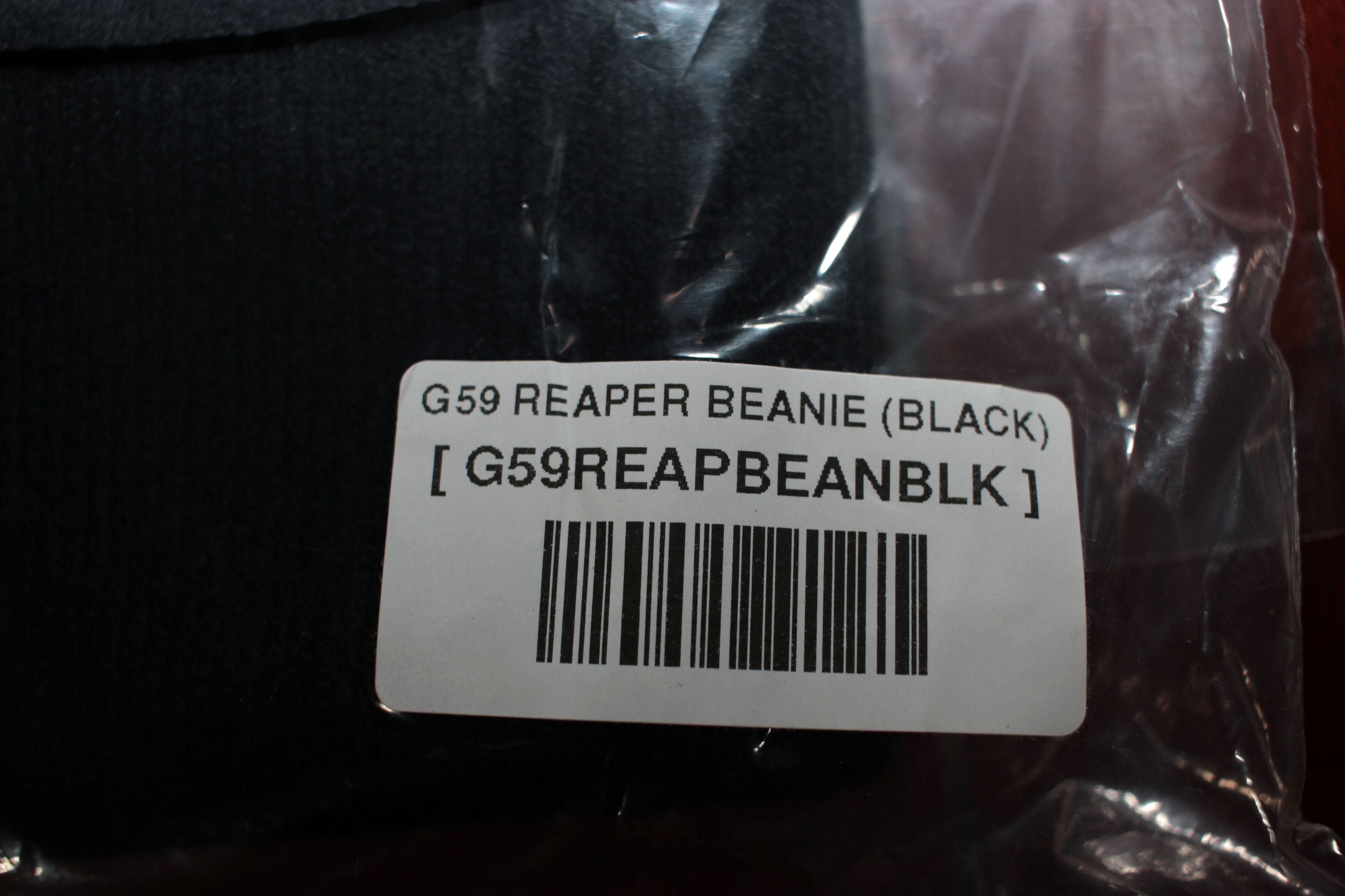 G59 Records G59 RECORDS / $UICIDEBOY$ - REAPER Beanie (Black) Size ONE SIZE - 6 Thumbnail