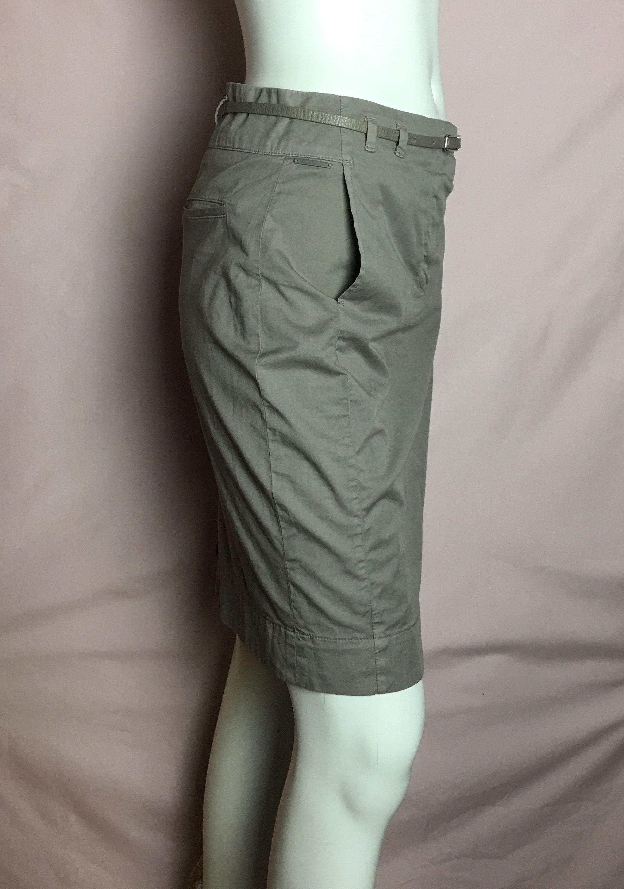 Fabiana Filippi Fabiana Filippi Beige Cotton Womens Skirt Size 30" / US 8 / IT 44 - 2 Thumbnail