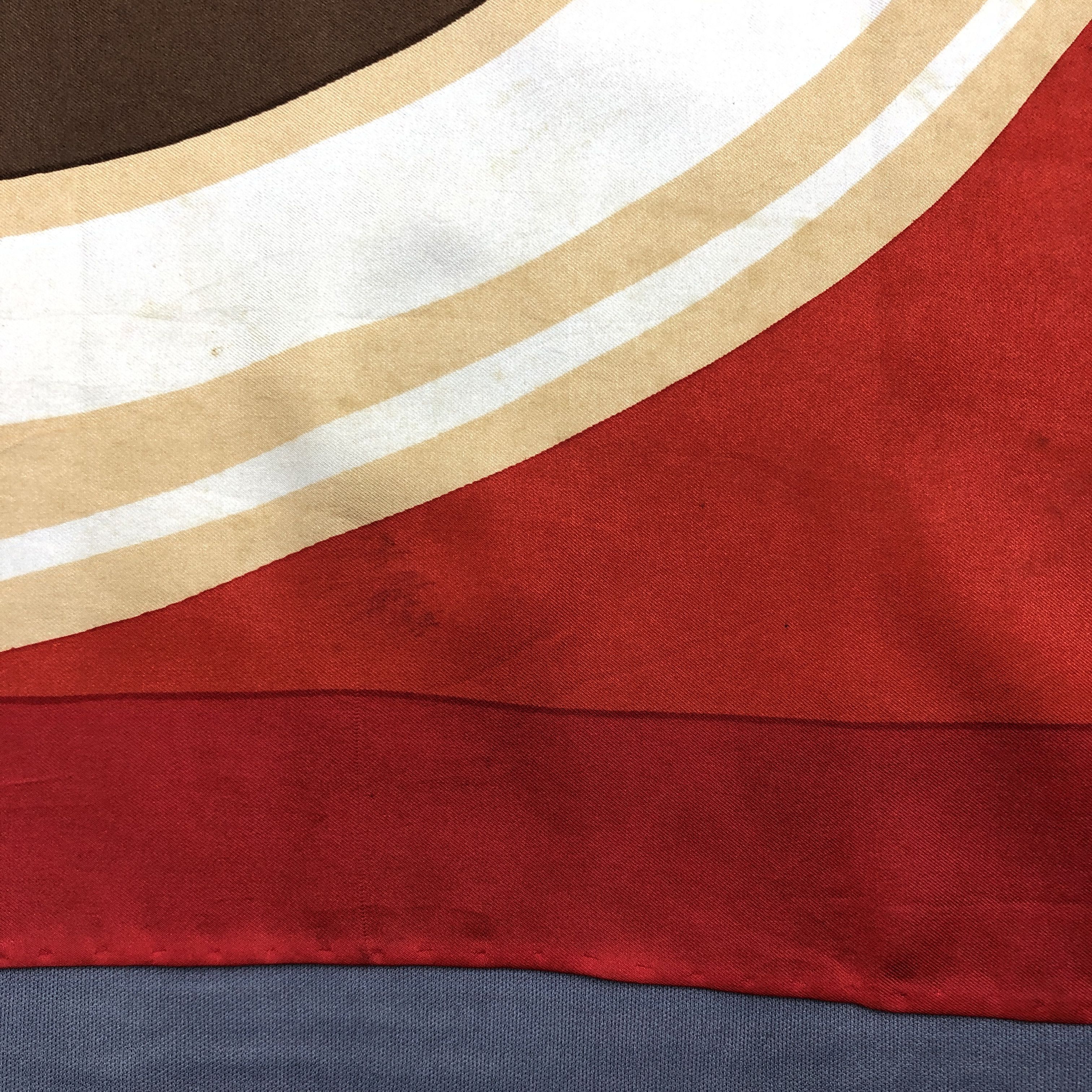 Japanese Brand Vintage SILK Scarf Twill Stole Wraps Scarves - GF60017 Size ONE SIZE - 9 Thumbnail