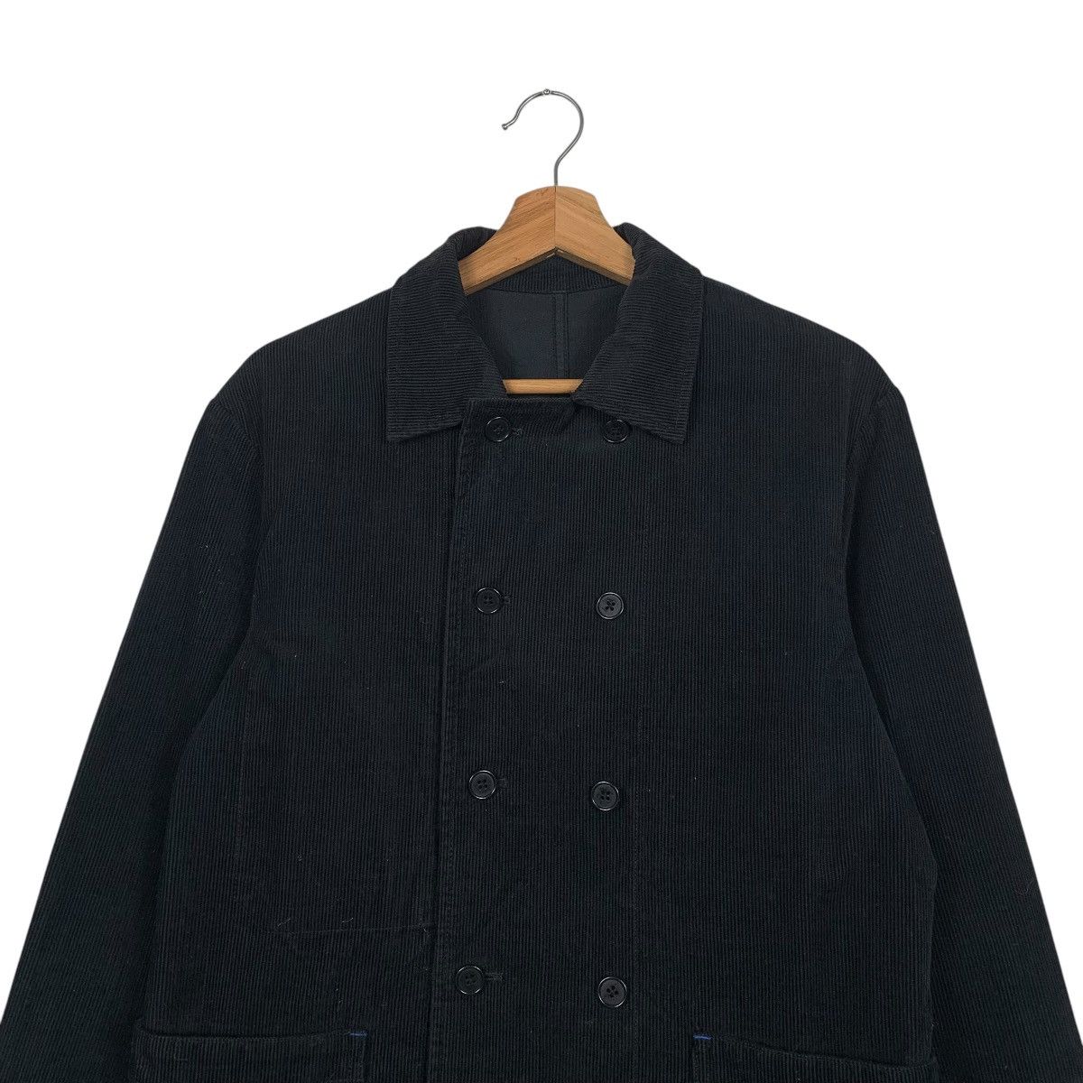 United Arrows GI Relaxing By United Arrow Double Breasted Jacket Size US M / EU 48-50 / 2 - 2 Thumbnail