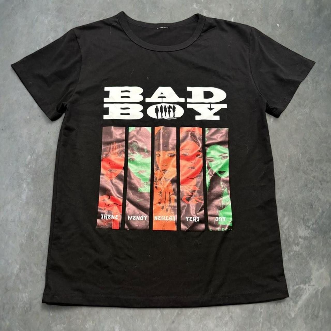 Vintage Crazy Vintage Y2K/2000s Kpop Red Velvet Bad Boy Black Graphic Band Tee! Size S / US 4 / IT 40 - 1 Thumbnail