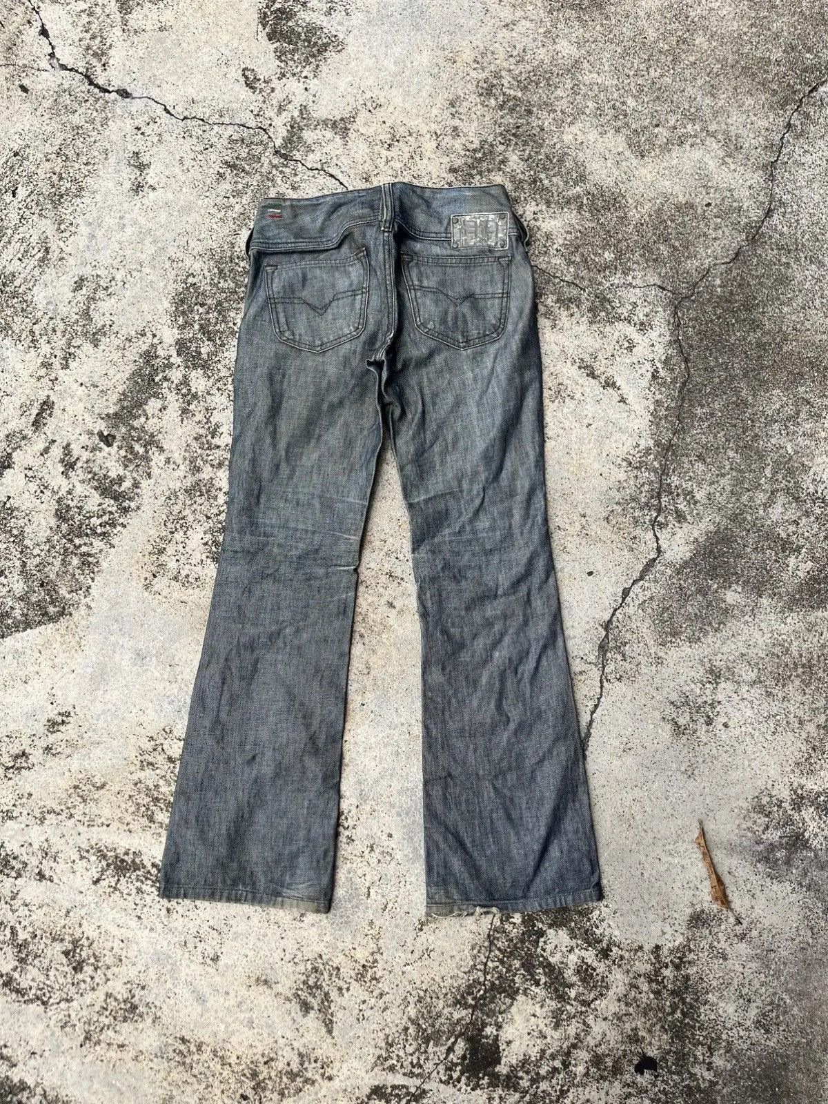 Diesel Diesel Side button Wide Leg Denim Size US 28 / EU 44 - 2 Thumbnail