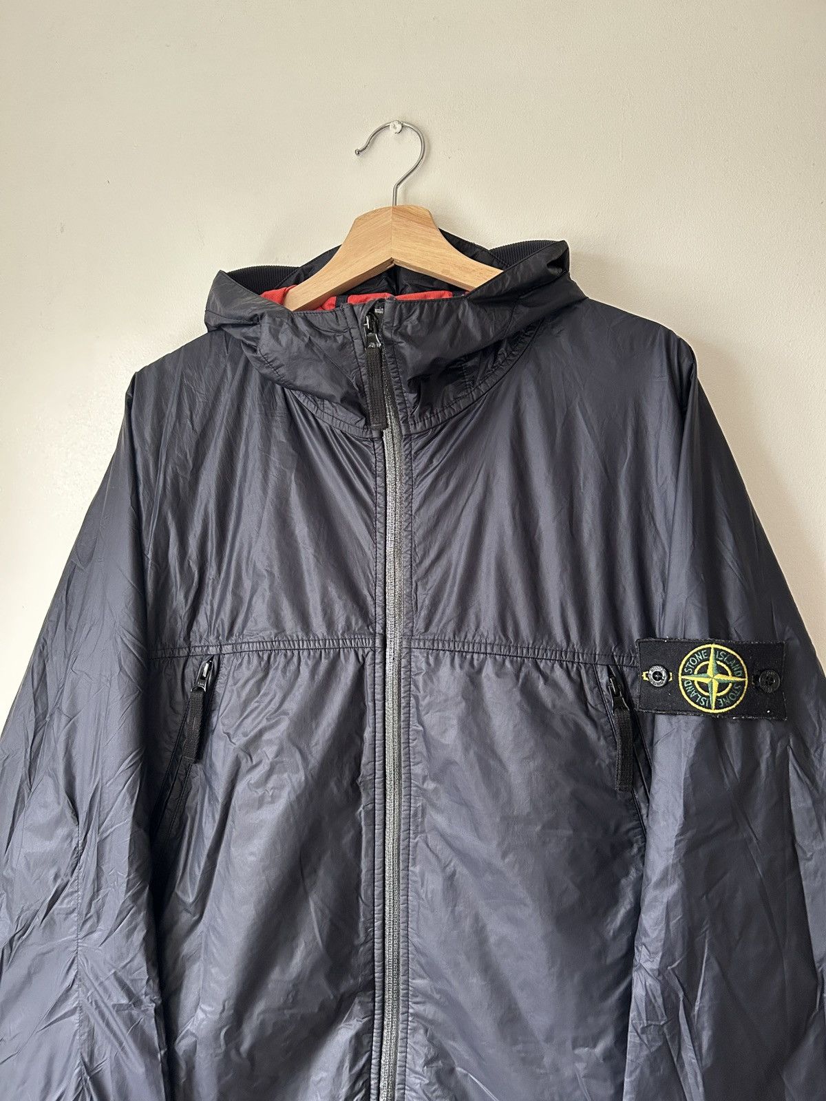 Stone Island Stone Island micro rip stop Tyvek shield navy jacket Size US XXL / EU 58 / 5 - 2 Thumbnail