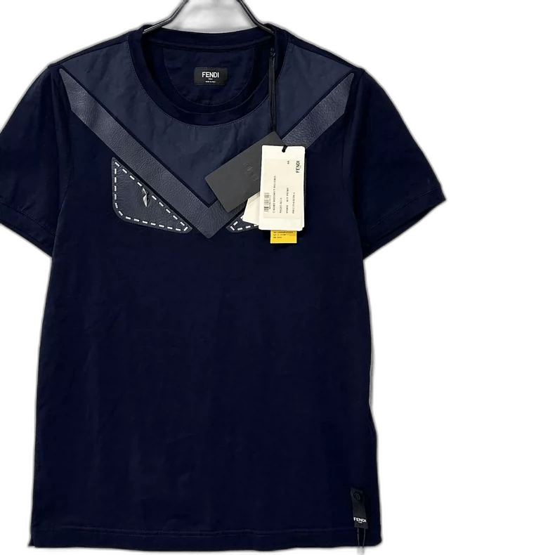 Fendi Fendi Monster Eye Patchwork Short Sleeve Tee Size L / US 10 / IT 46 - 1 Thumbnail