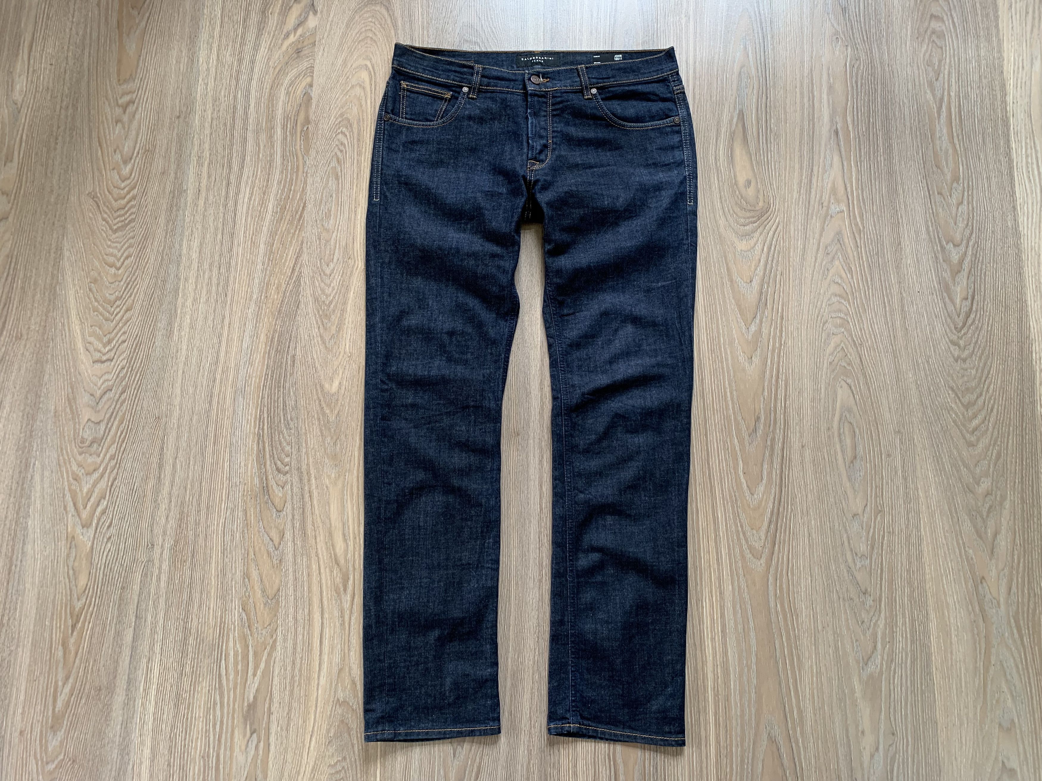 Baldessarini × Designer Baldessarini Jeans John Slim Fit Mid Rise Size US 36 / EU 52 - 2 Thumbnail