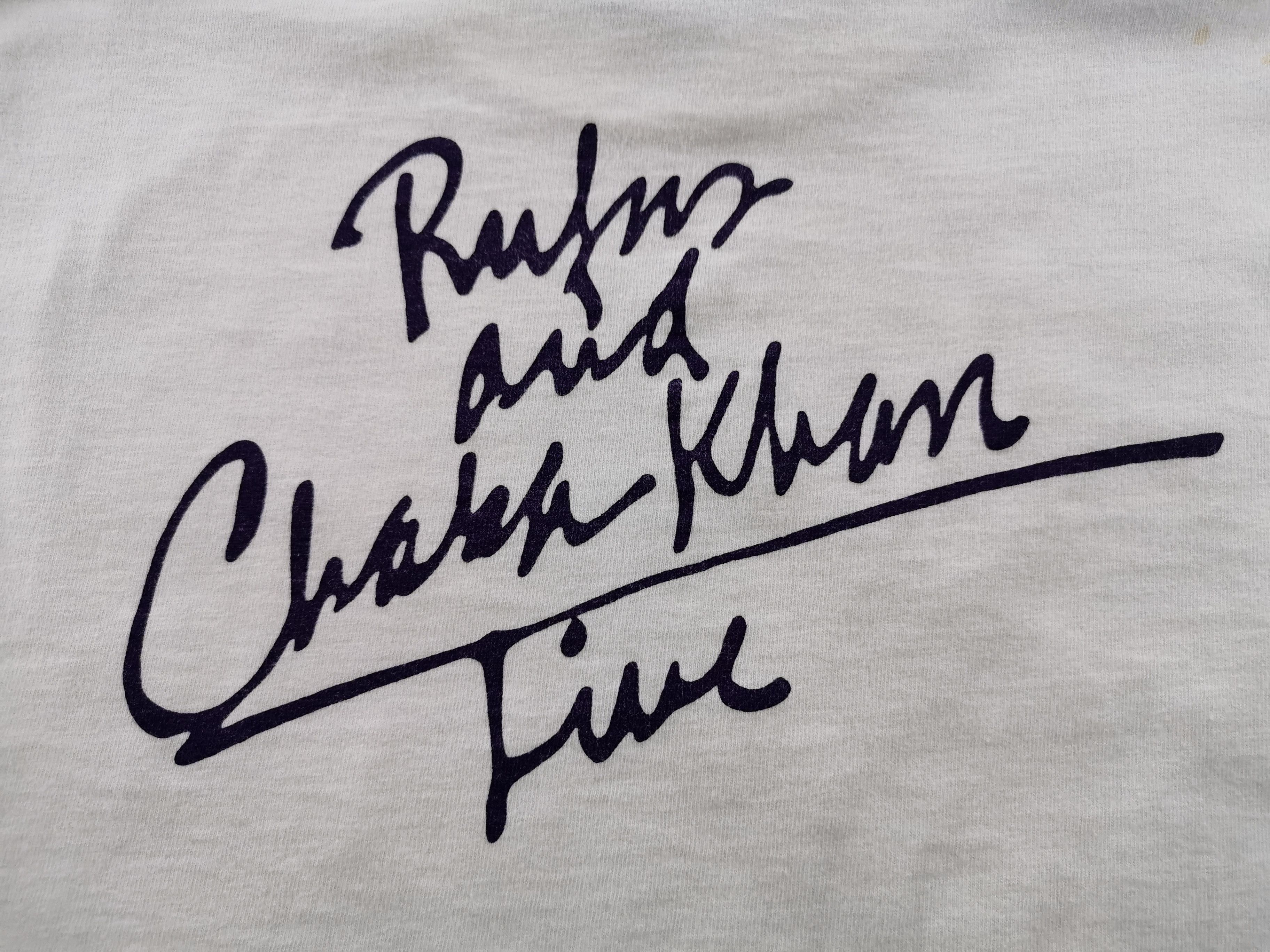 Band Tees Vintage 90s Rufus and Chaka Khan American Funk Band T Shirt Size US M / EU 48-50 / 2 - 5 Thumbnail