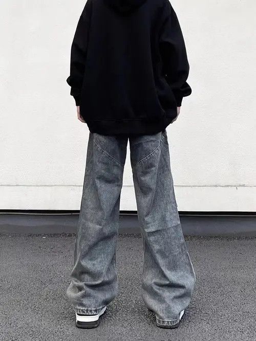 VIBE Vintage patchwork multi-pocket cargo jeans Size US 32 / EU 48 - 5 Thumbnail