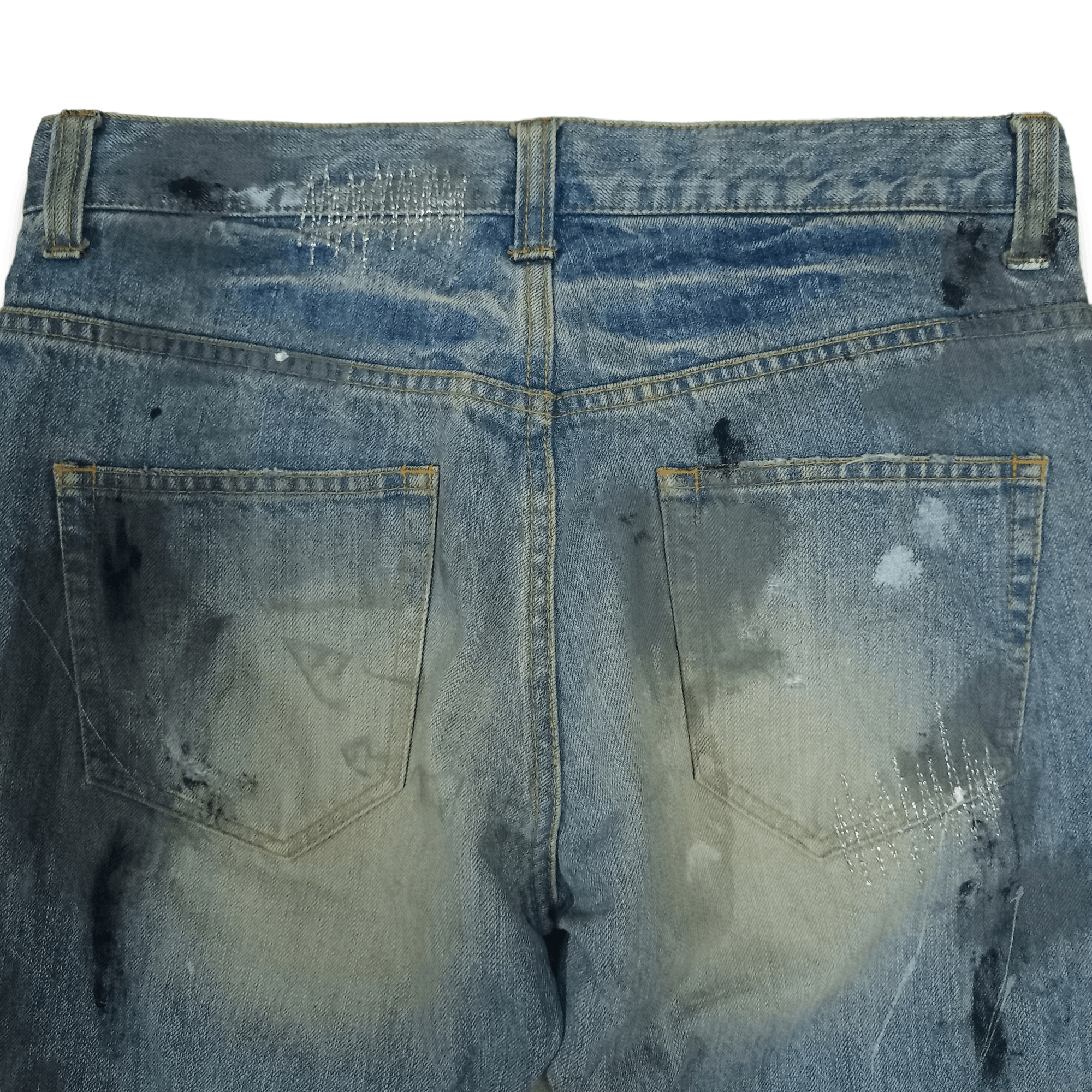 Edition Japan × Japanese Brand Vintage Japanese Brand Grunge Style Distressed Loose Jeans Size US 30 / EU 46 - 7 Thumbnail