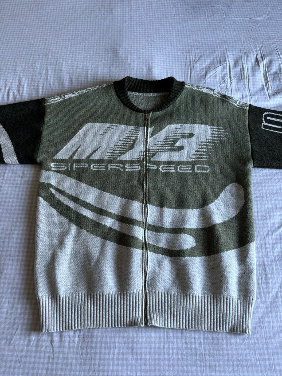 Vintage Green Sweater Size US XL / EU 56 / 4 - 1 Thumbnail