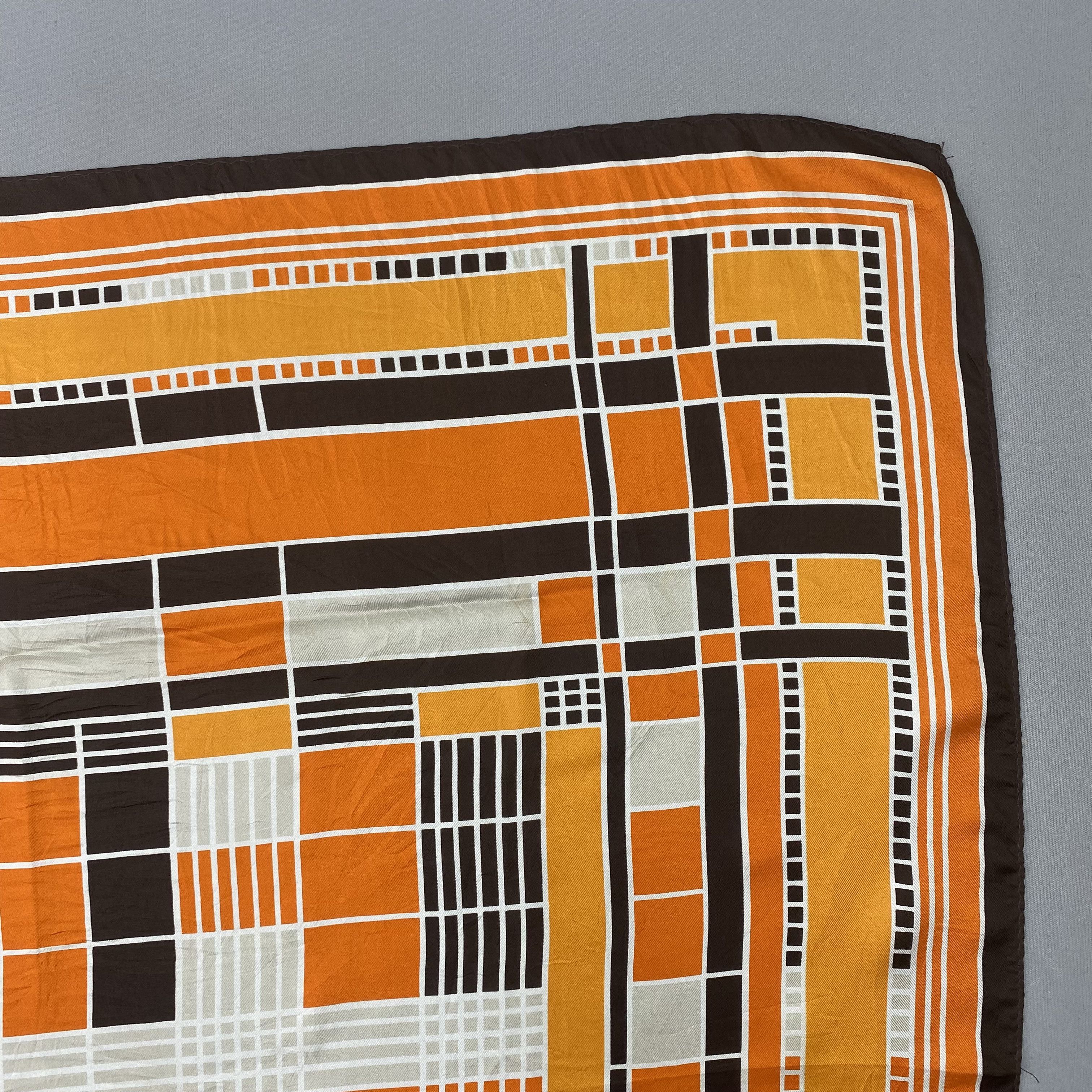 Japanese Brand Vintage Jan Chol SILK Scarf Twill Stole Wraps Scarves Size ONE SIZE - 6 Thumbnail