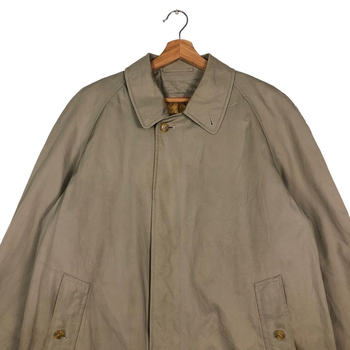 Burberry × Vintage 🔥VINTAGE BURBERRYS TRENCH COATS LONG JACKET NOVA CHECK Size US L / EU 52-54 / 3 - 4 Thumbnail