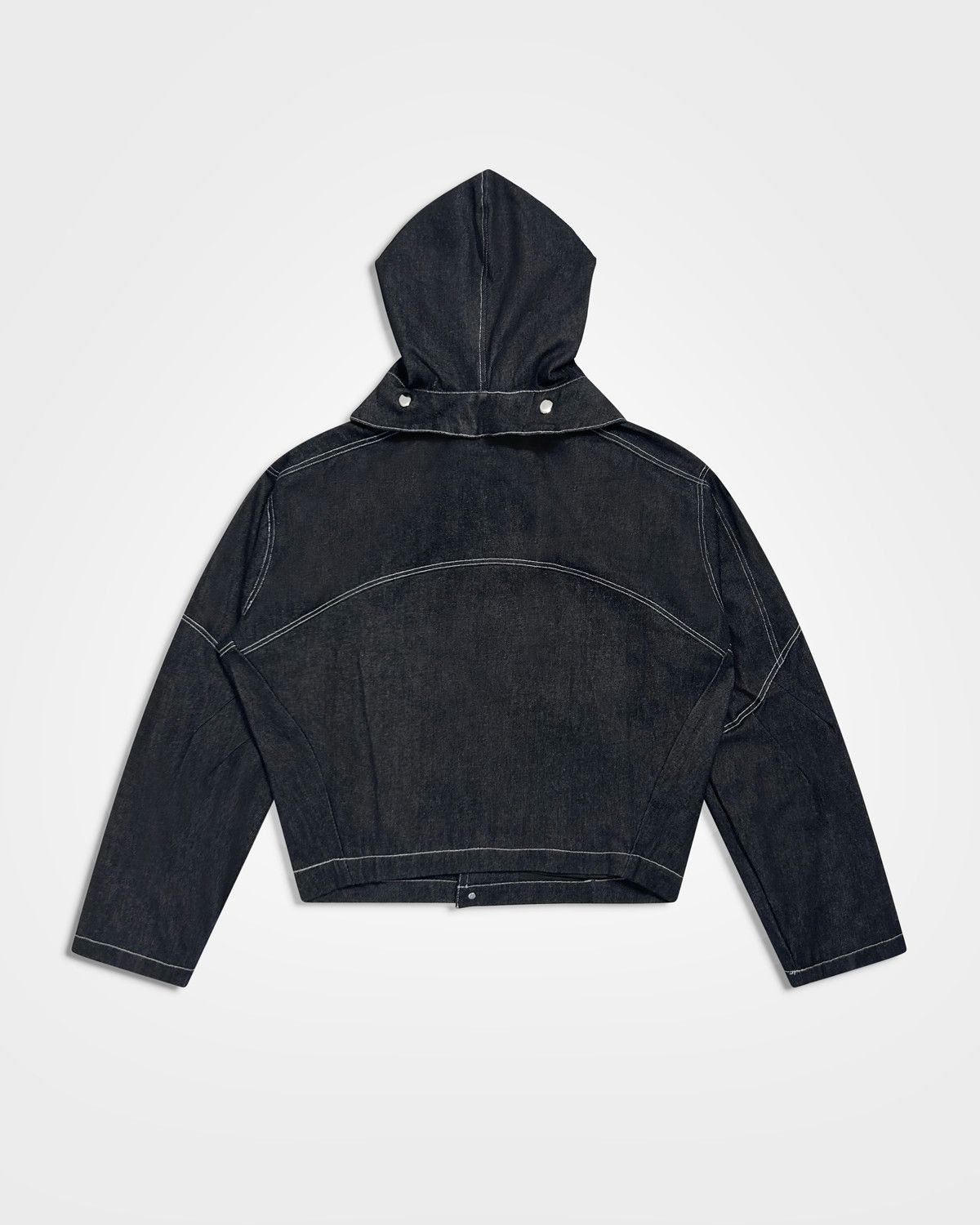 Lueder Lueder, SS25 Raw Denim Hooded Ranger Jacket Size US L / EU 52-54 / 3 - 3 Thumbnail