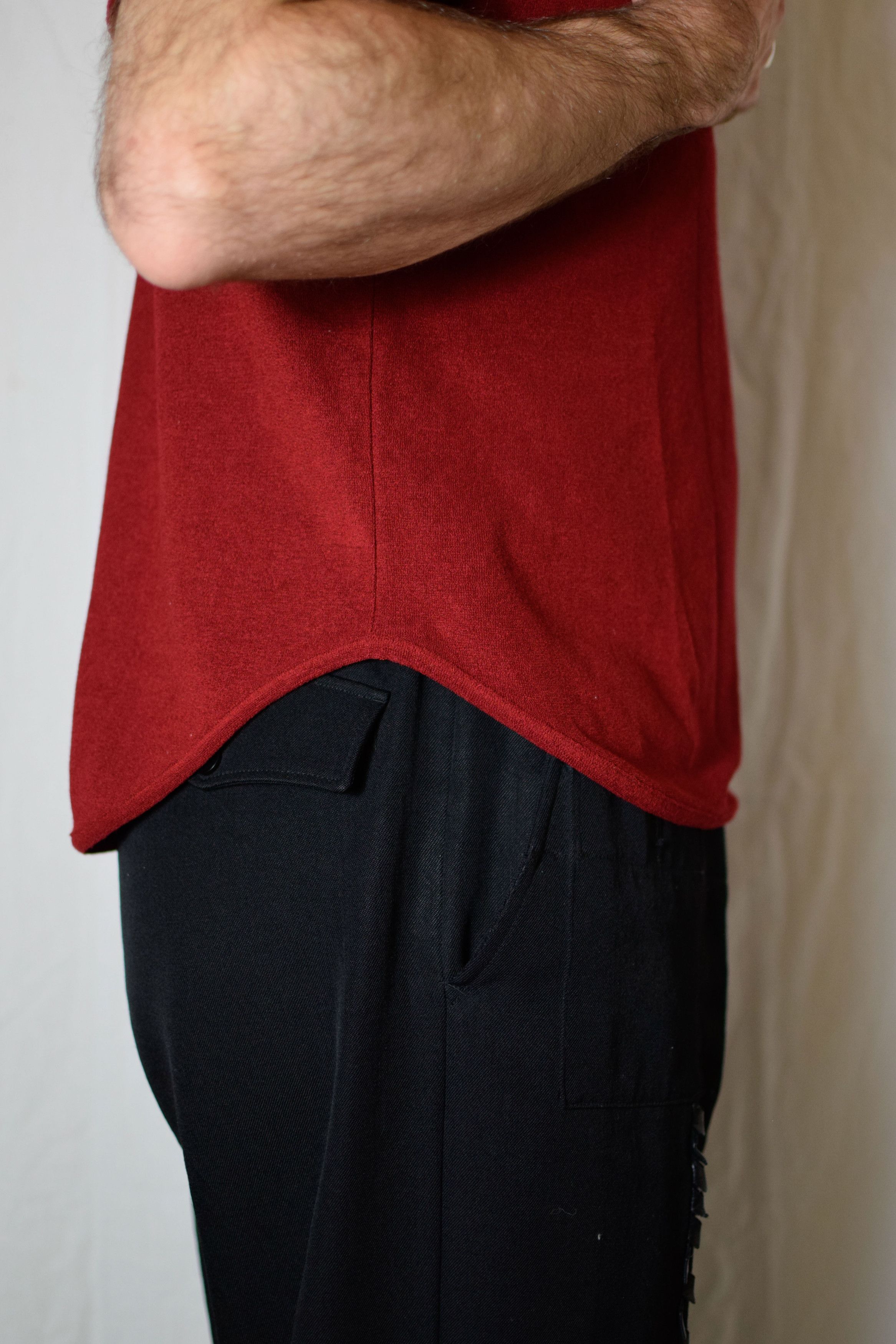 Yohji Yamamoto YYPH SS97 Red Top - HU-T31-226 Size US M / EU 48-50 / 2 - 9 Thumbnail