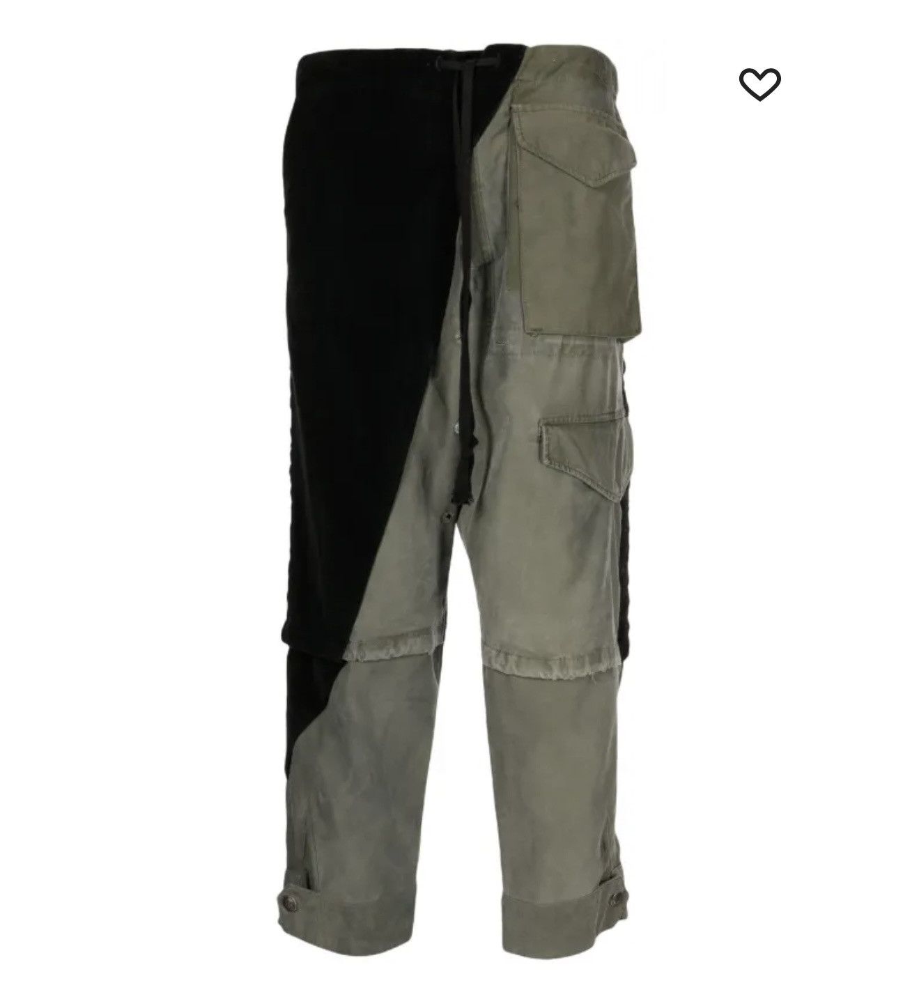 Greg Lauren Velvet / Army Cargo