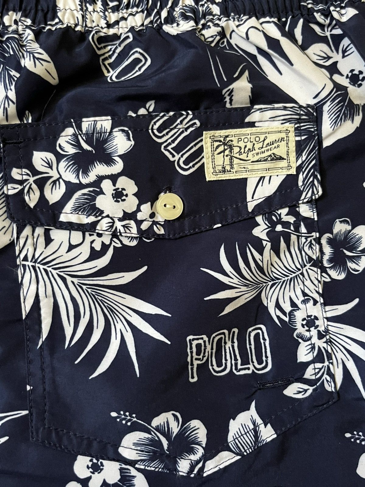 Polo Ralph Lauren Polo Ralph Lauren Polo Bear Tropical Print Men’s Swim Trunk Size US 34 / EU 50 - 5 Thumbnail