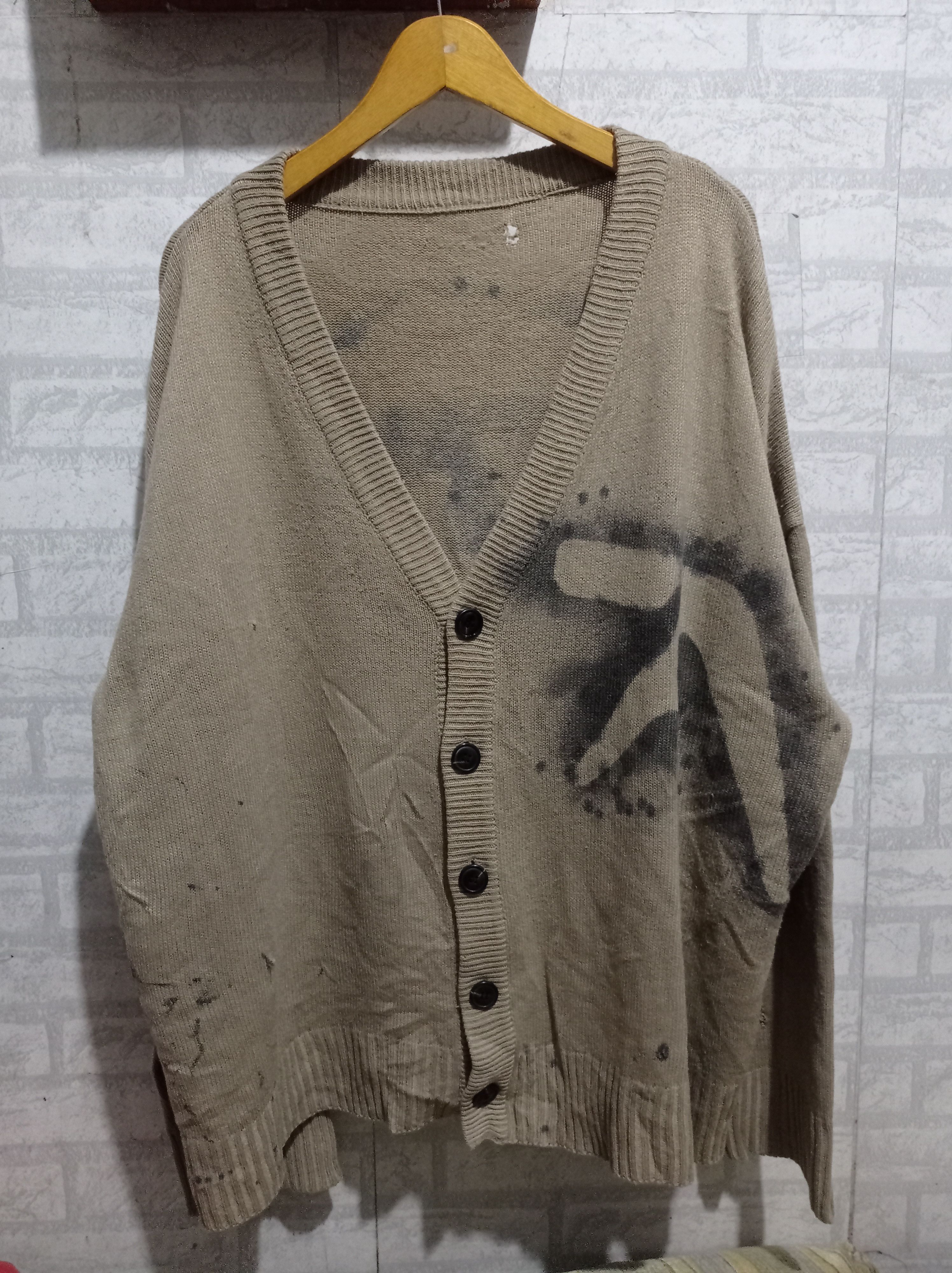 Apex Aphex Twin x Distressed x Street wear Size US XL / EU 56 / 4 - 2 Thumbnail