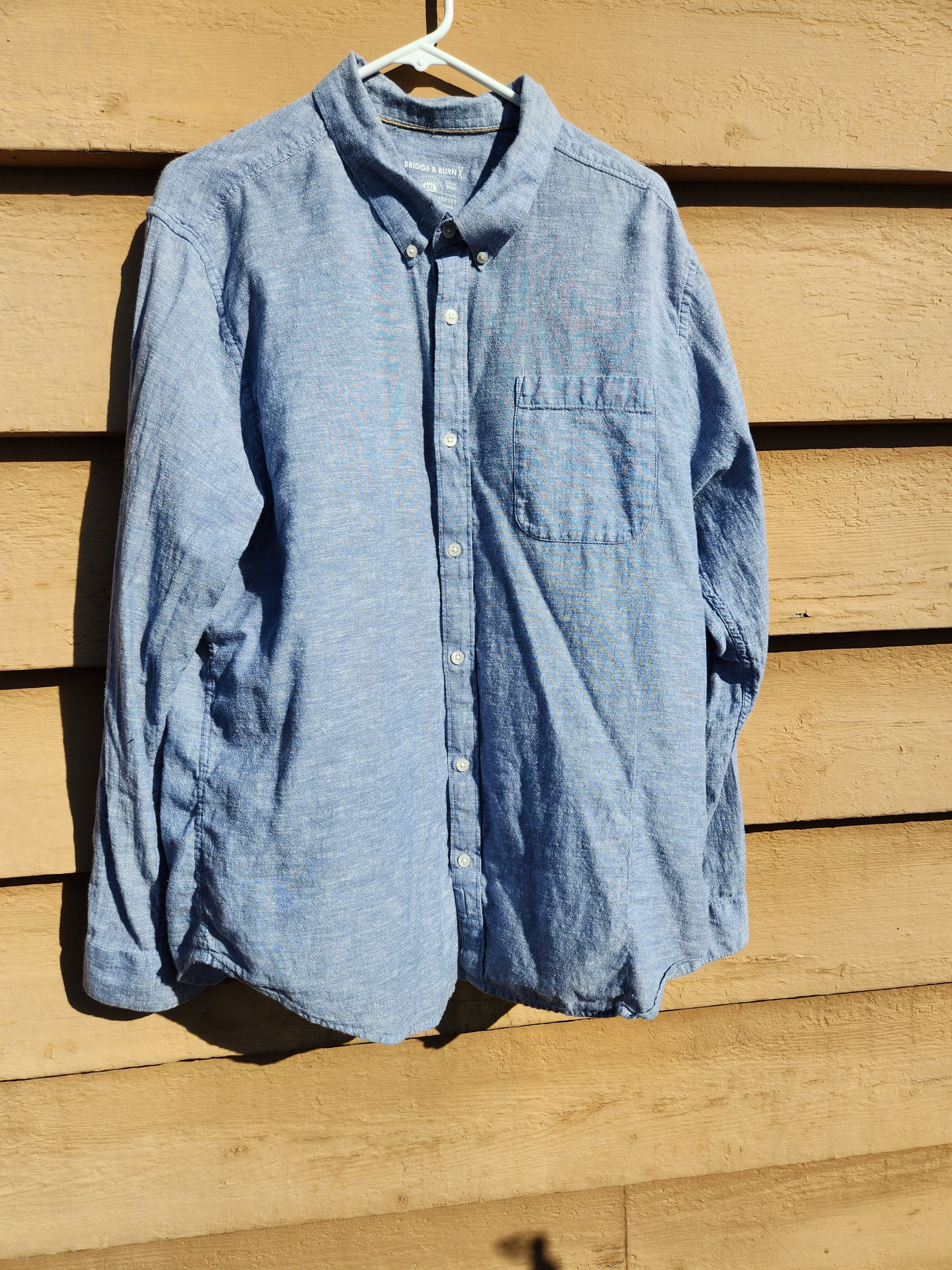 Bridge & Burn Bridge and Burn Chambray Size US XL / EU 56 / 4 - 1 Thumbnail