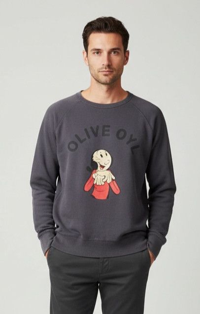Uniqlo Vintage Popeye The Sailorman by Uniqlo Sweatshirt Size US L / EU 52-54 / 3 - 1 Thumbnail