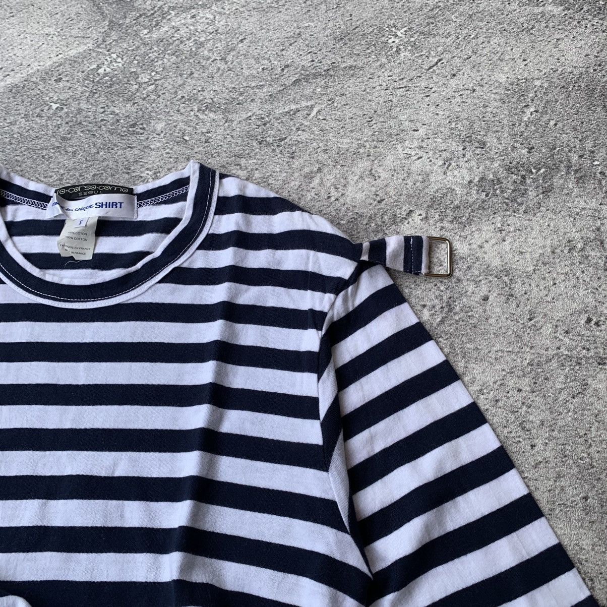 10 Corso Como × Comme des Garcons Comme des garcons SHIRT Stripe Longsleeve Size US S / EU 44-46 / 1 - 8 Thumbnail