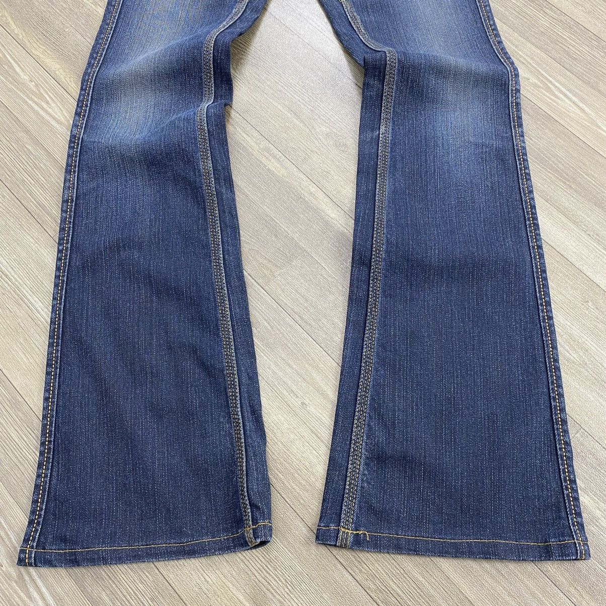 Japanese Brand 2000s Brappers Ifsixwasnine Lgb Goa Bootcut Flared Jeans Size US 26 / EU 42 - 10 Thumbnail