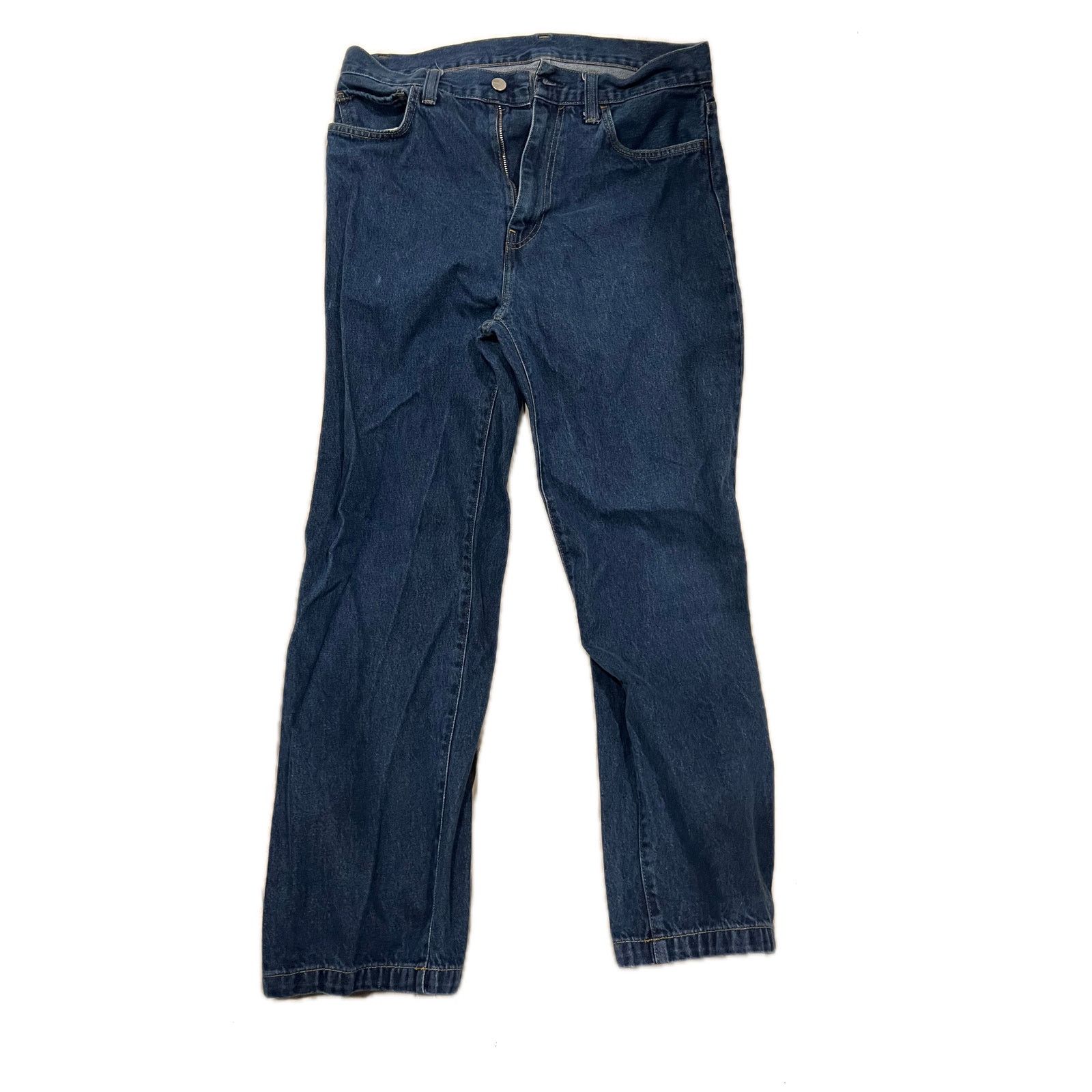 Carhartt Carhartt Straight Fit Blue Jeans Mens 30x29 Size US 30 / EU 46 - 1 Thumbnail