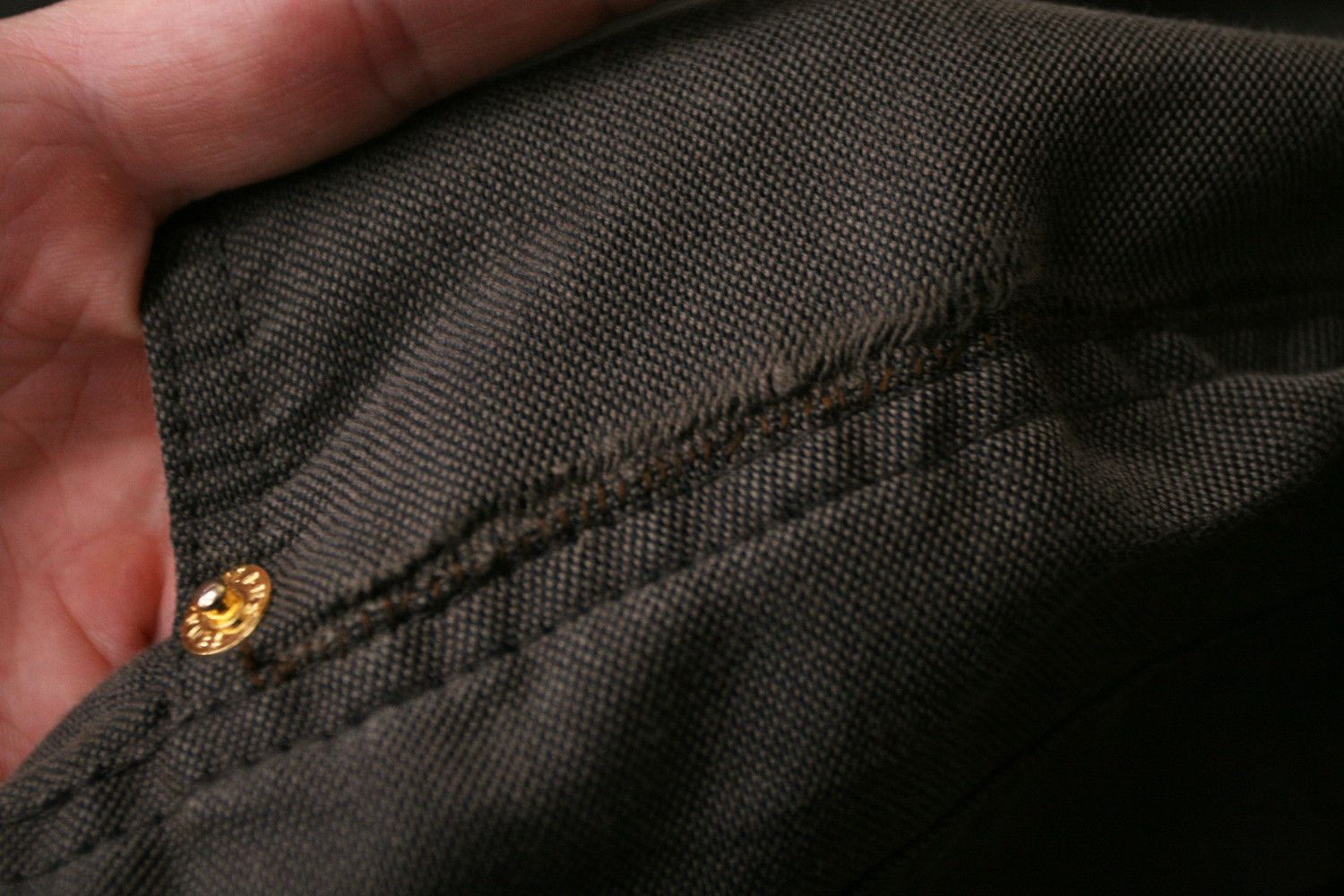 Fendi Vintage Fendi Jeans Roma Italy Brown Pants Jeans Size US 32 / EU 48 - 9 Thumbnail