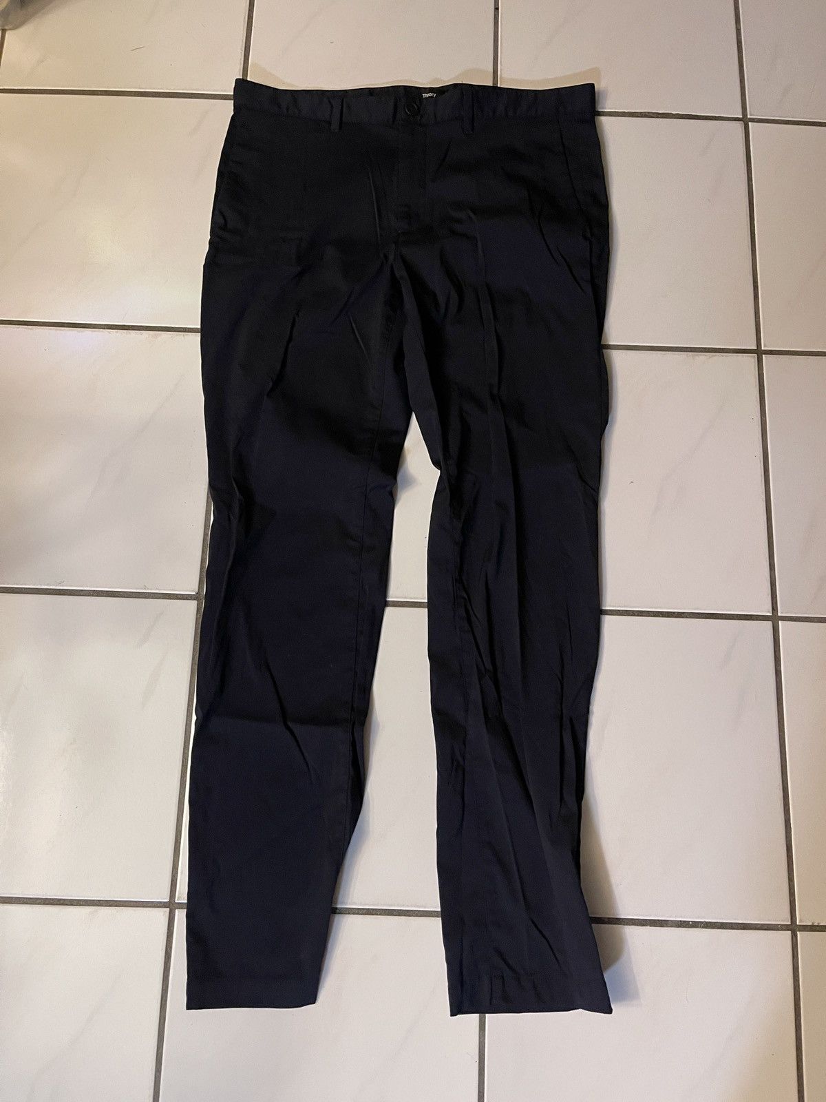 Theory Theory Pants Mens 34 X 32 Zaine SW Ascend Tech Chino Blue Size US 34 / EU 50 - 1 Thumbnail