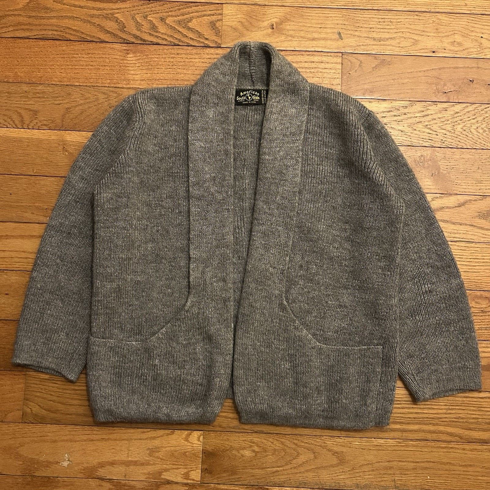Other American South Side Alpaca Knit Open Front Cardigan Sweater Size S / US 4 / IT 40 - 1 Thumbnail