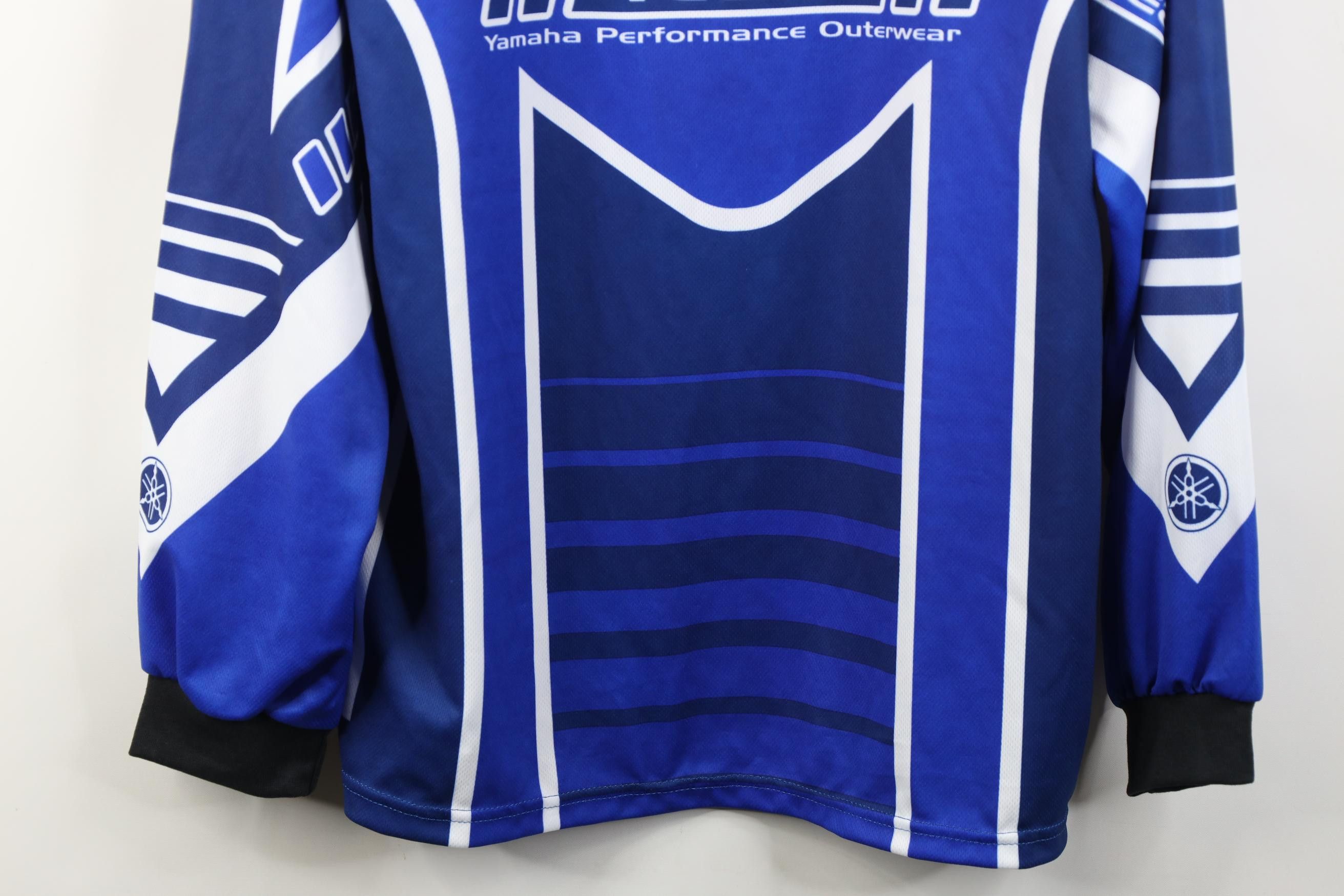 Yamaha Vintage 90s Y2K Yamaha Racing Long Sleeve Jersey T-Shirt Size US XL / EU 56 / 4 - 3 Thumbnail