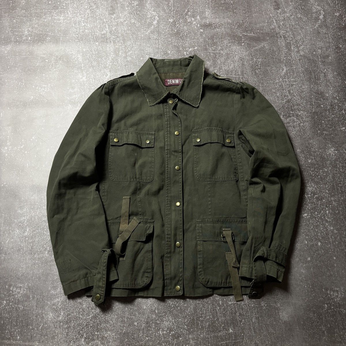 Vintage Napoleon VINTAGE Y2K MILITARY JACKET JAPAN STYLE AVANT GARDE Size S / US 4 / IT 40 - 1 Thumbnail