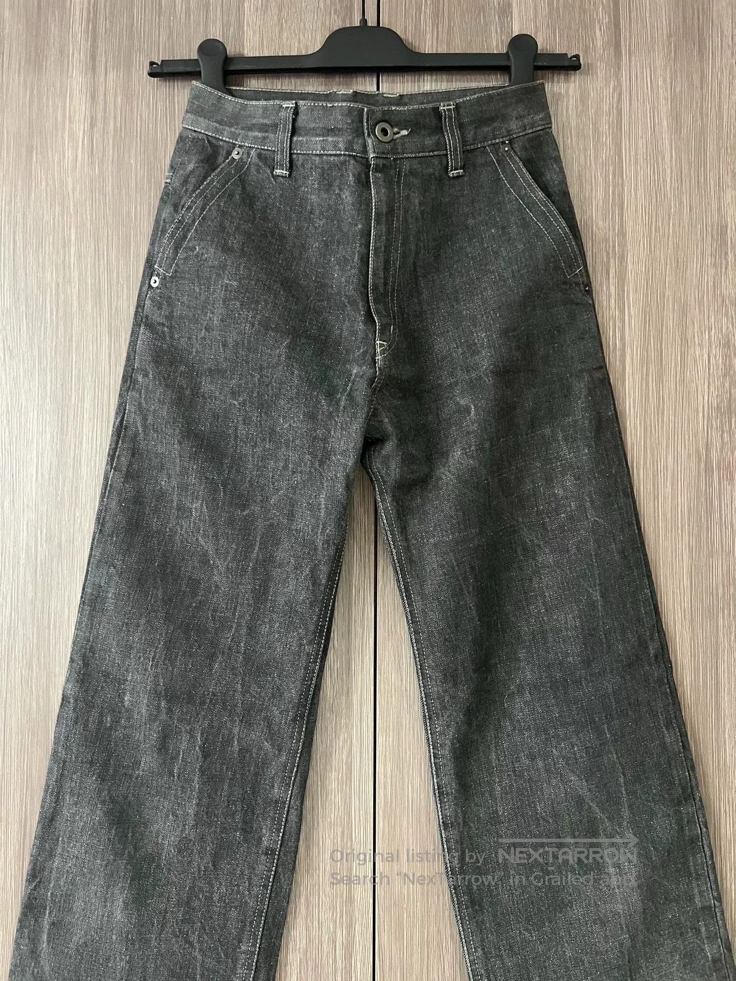 Julius Julius NUKE Straight Cut Denim Pants. Size US 30 / EU 46 - 3 Thumbnail