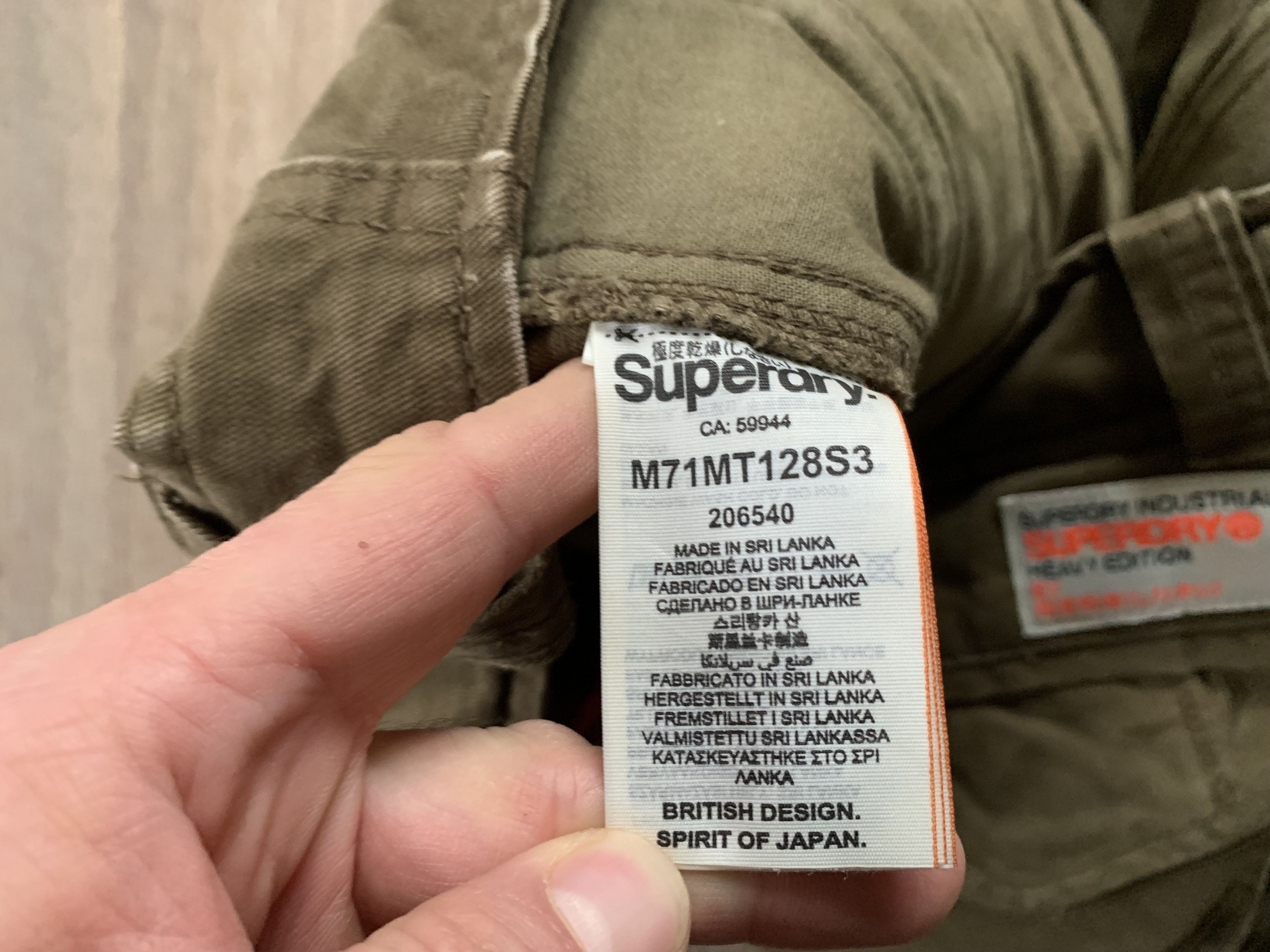 Japanese Brand × Superdry Superdry Khaki Cargo Shorts Multi Pocket Size US 34 / EU 50 - 10 Thumbnail