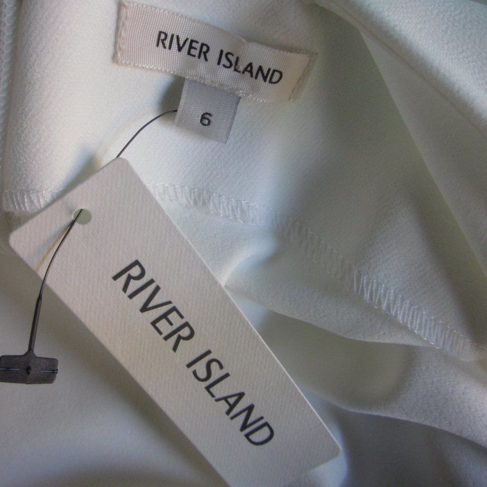 River Island River Island Draped Mini Dress XS / 0 US Size XXS / US 00 / IT 34 - 4 Thumbnail