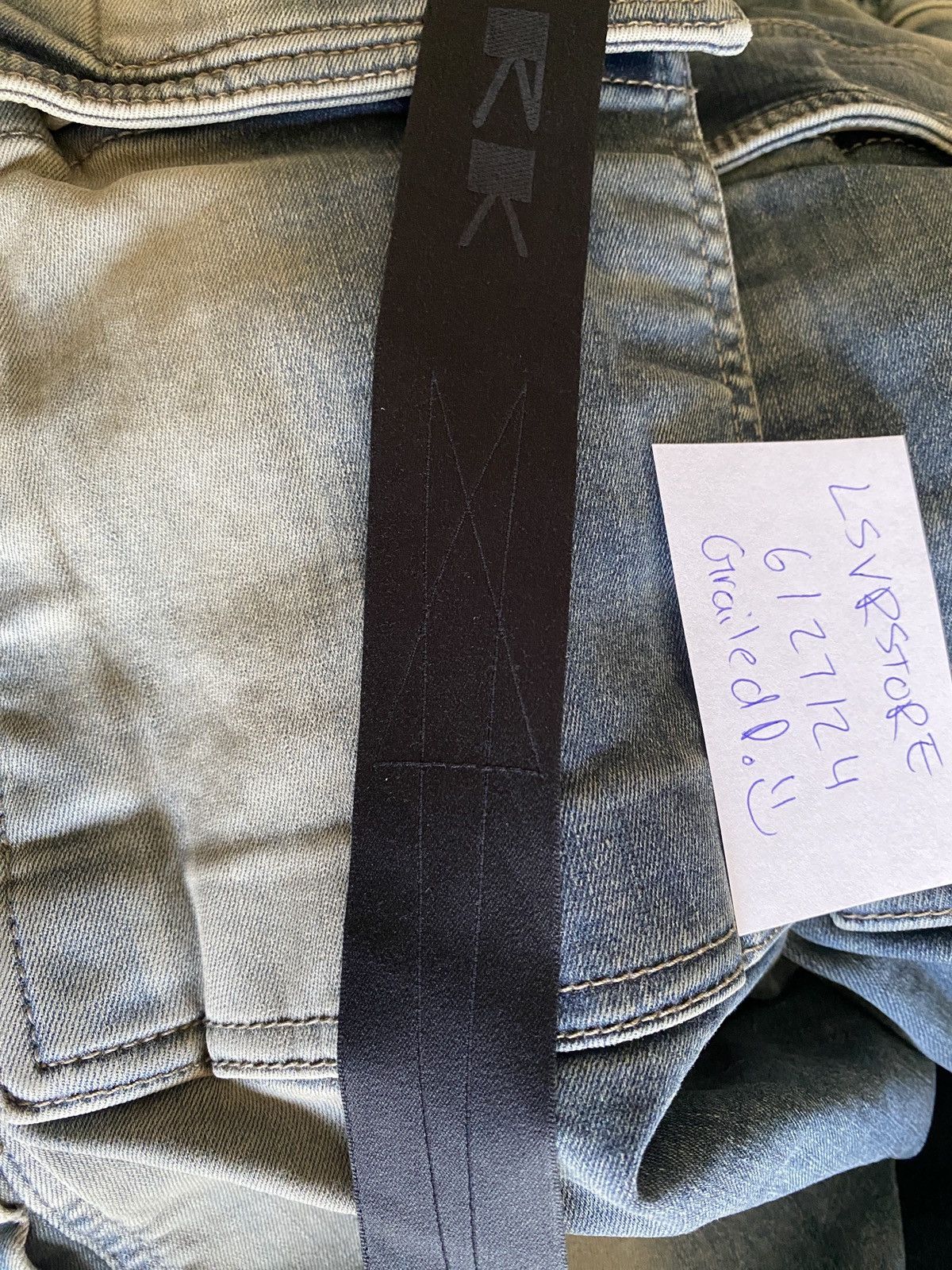 Rick Owens Rick Owens Double Cargo Jumbo Belas EDFU23 Mineral Pearl 46 Size US 30 / EU 46 - 10 Thumbnail