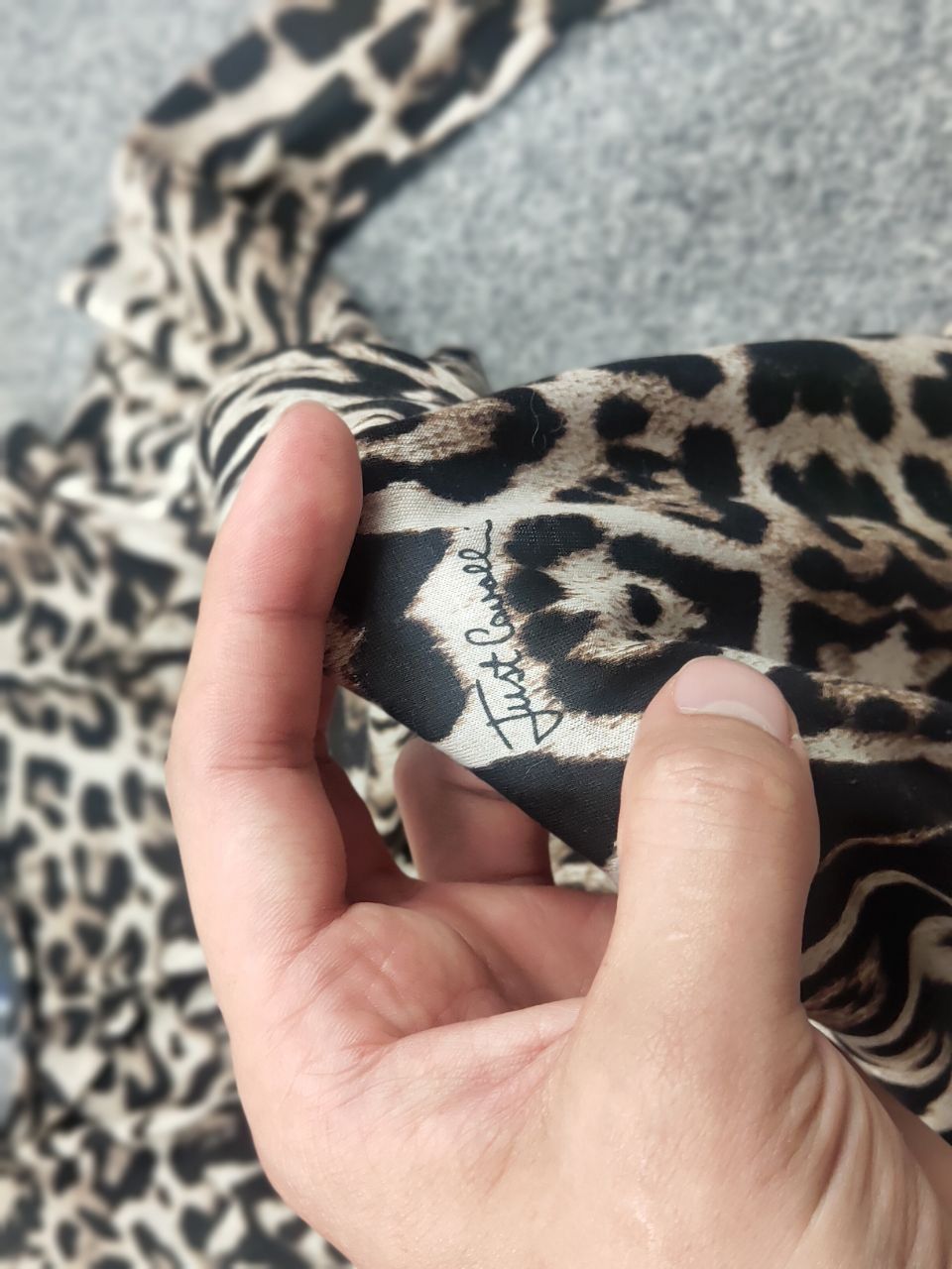 Just Cavalli Just Cavalli Design Leopard Animal Beige Print Midi Dress Size S / US 4 / IT 40 - 11 Thumbnail