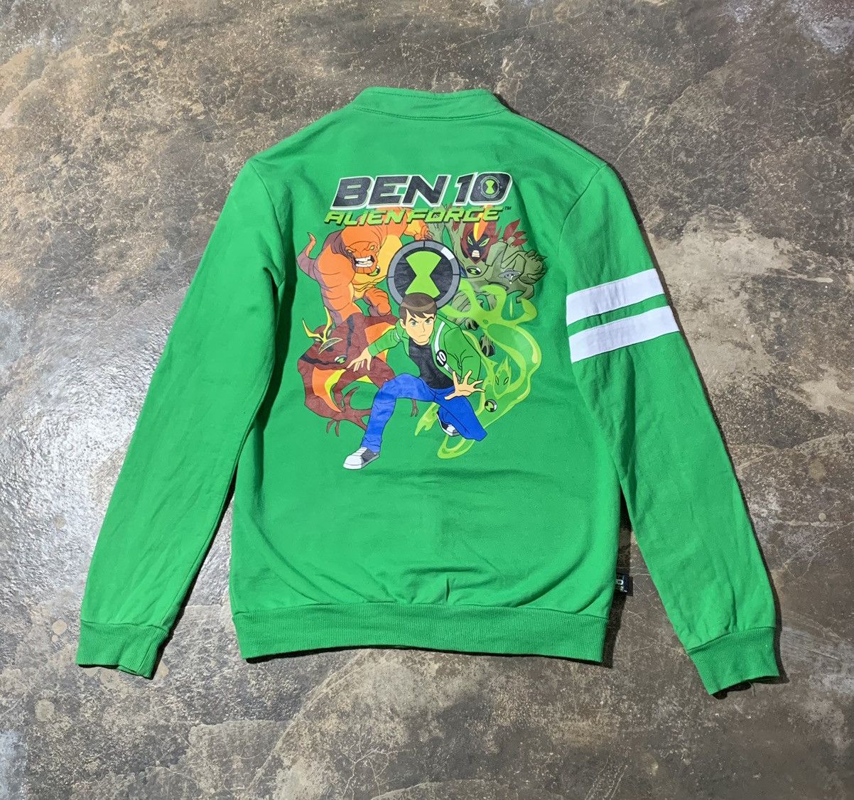 Cartoon Network Vintage Y2k Ben10 Alien Force Zipper Sweater Size XXS / US 00 / IT 34 - 5 Thumbnail