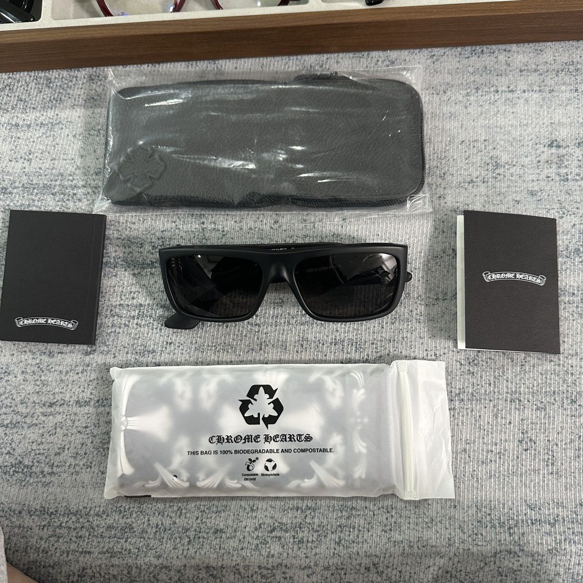Chrome Hearts CHROME HEARTS YER BJORN AGAIN SUNGLASSES Size ONE SIZE - 2 Thumbnail