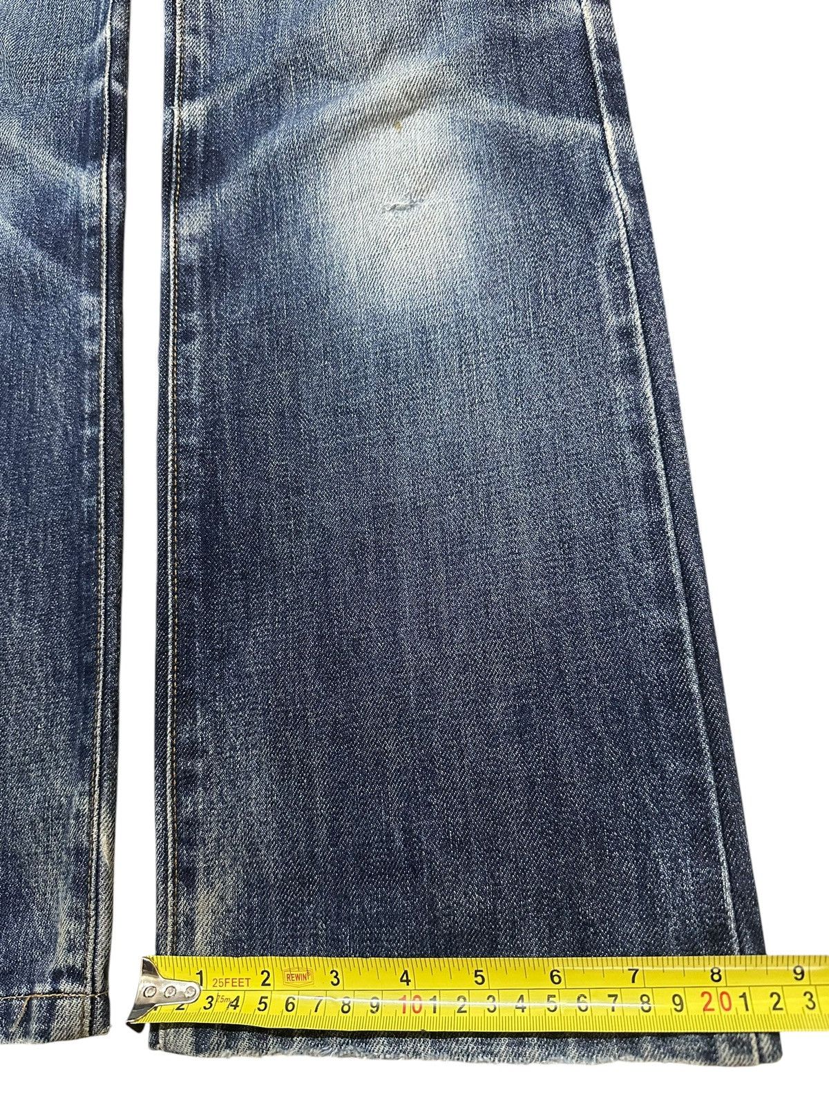 Edwin Vintage Edwin Blue Faded Wash Style Bootcut Jeans Size 27" / US 4 / IT 40 - 16 Thumbnail