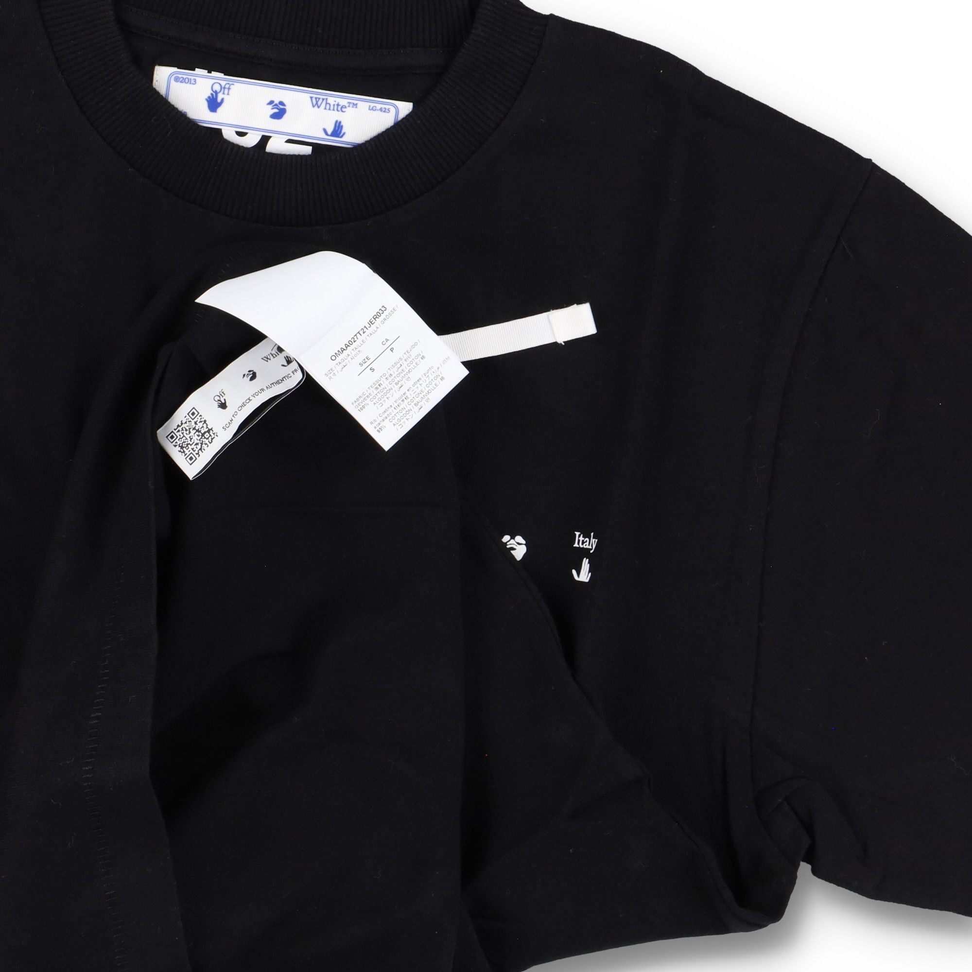 Off-White Black Porto Cervo Exclusive Arrows T-Shirt Size S / US 4 / IT 40 - 4 Thumbnail