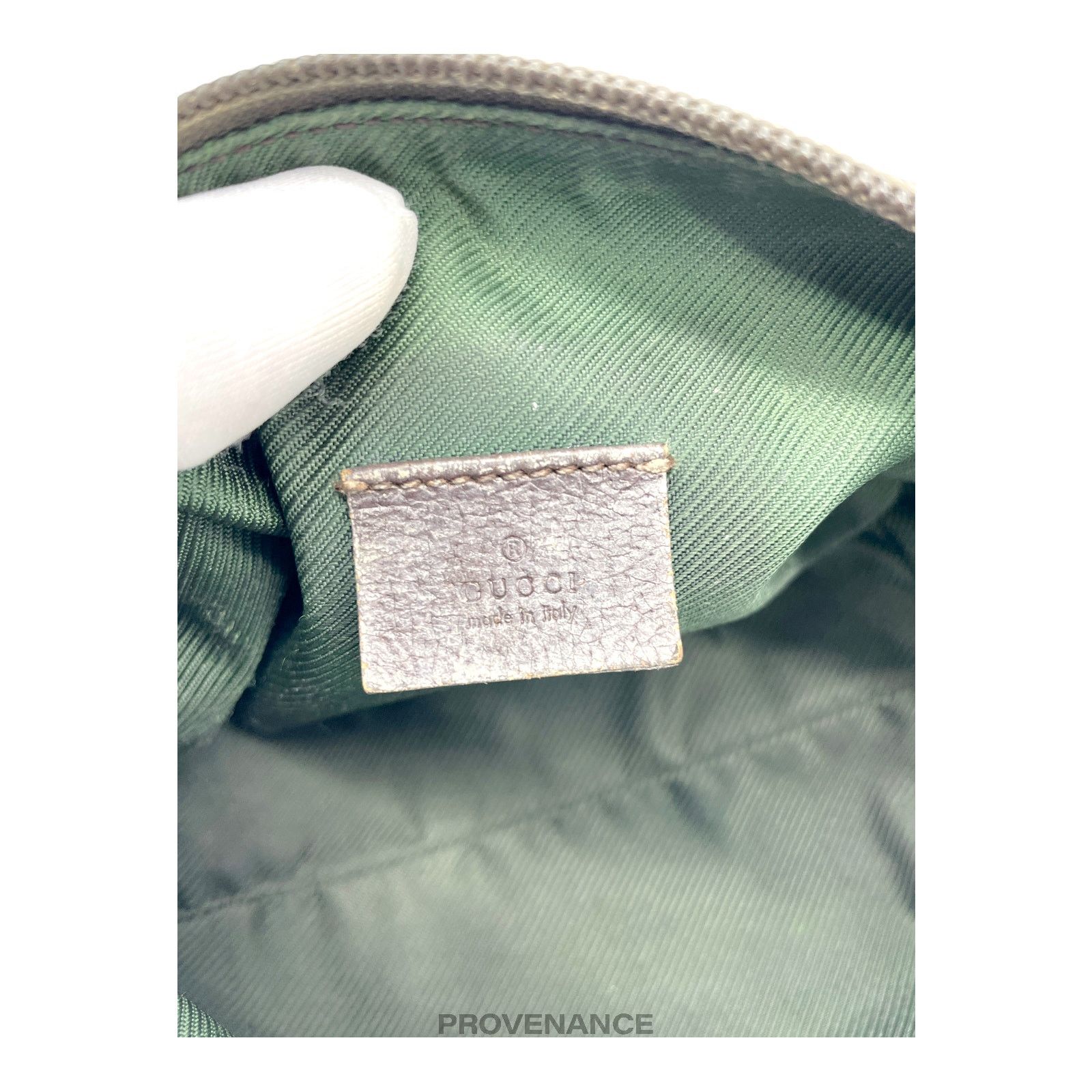 Gucci 🔴 Gucci Zip Pouch - GG Canvas Brown Size ONE SIZE - 9 Thumbnail