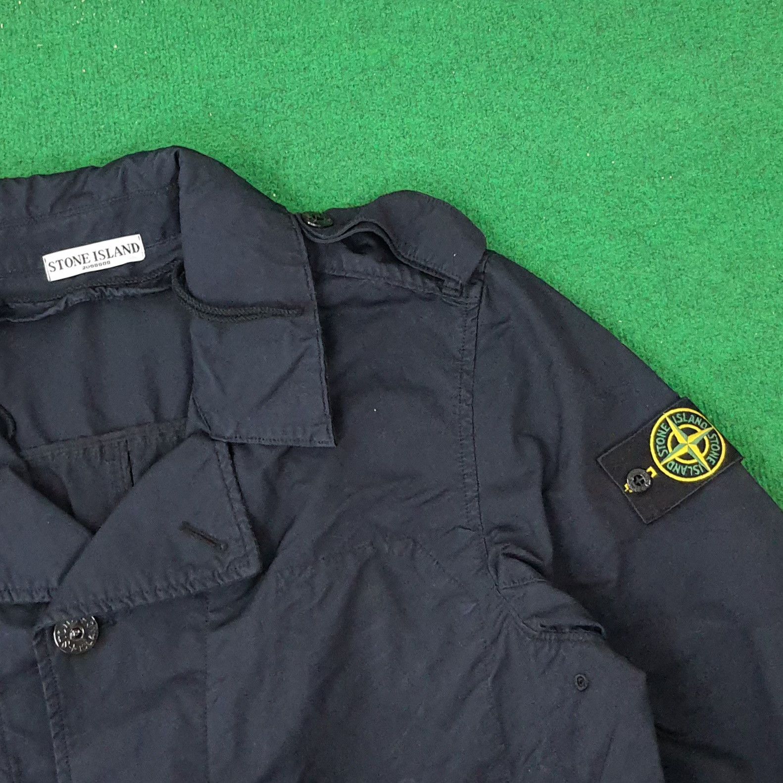 Stone Island Vintage Stone Island 2098989 Trench Jacket C248N2 Size US L / EU 52-54 / 3 - 2 Thumbnail