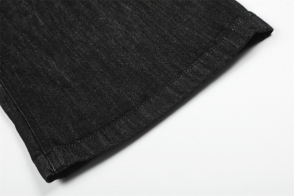 Japanese Brand Men's Vibe Loose-Fit Straight-Leg Street Denim Jeans Size US 32 / EU 48 - 6 Thumbnail