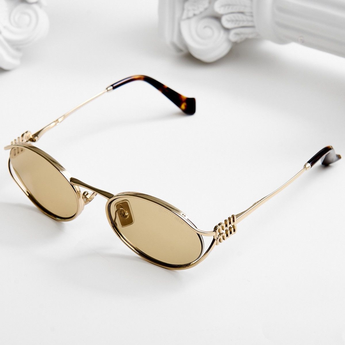 Miu Miu MIU MIU 0MU 52YS ZVN10R SUNGLASSES Size ONE SIZE - 2 Thumbnail