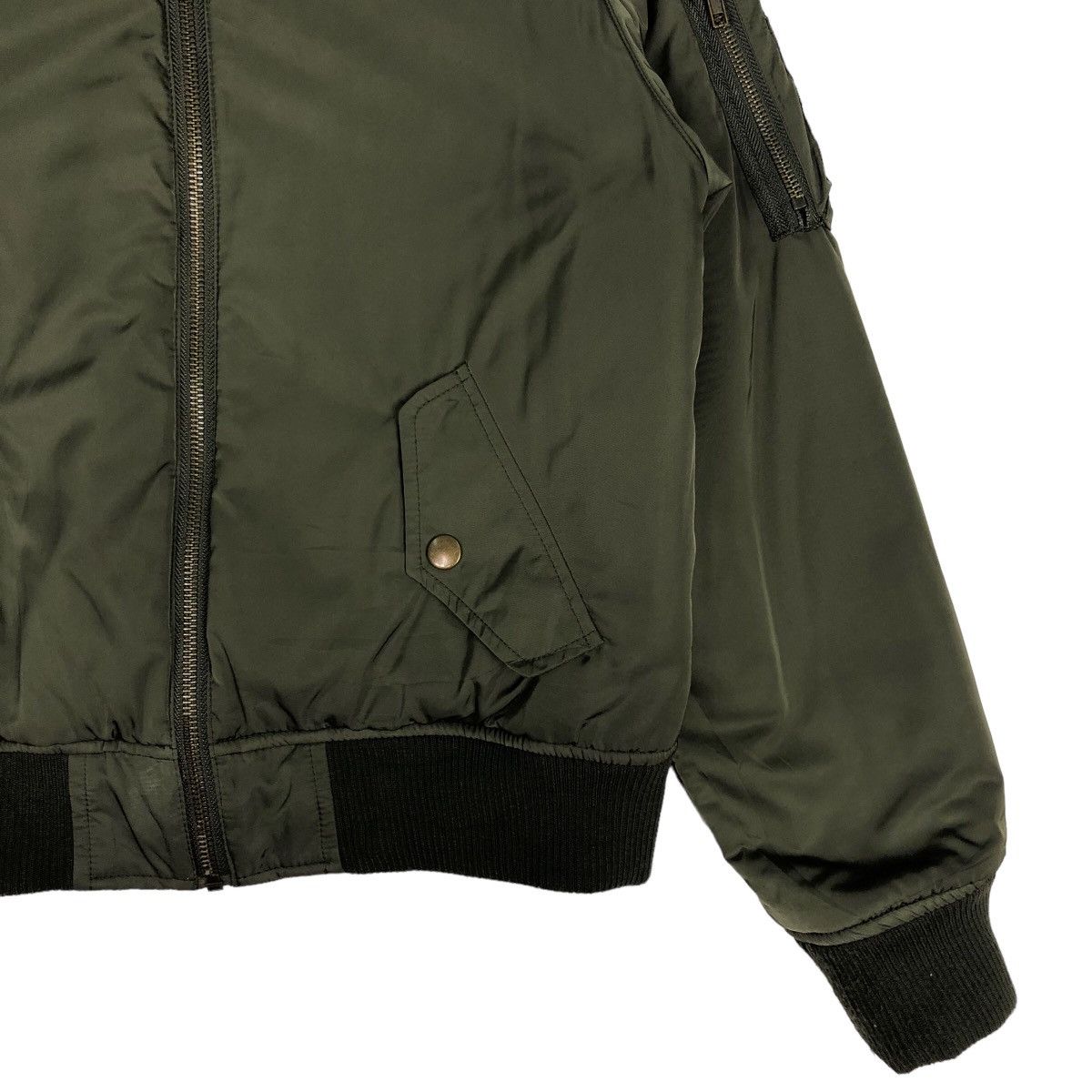 Japanese Brand 🔥Vtg Reversible Satin Bomber Jacket Sukajan Ingni Issey Size US S / EU 44-46 / 1 - 7 Thumbnail