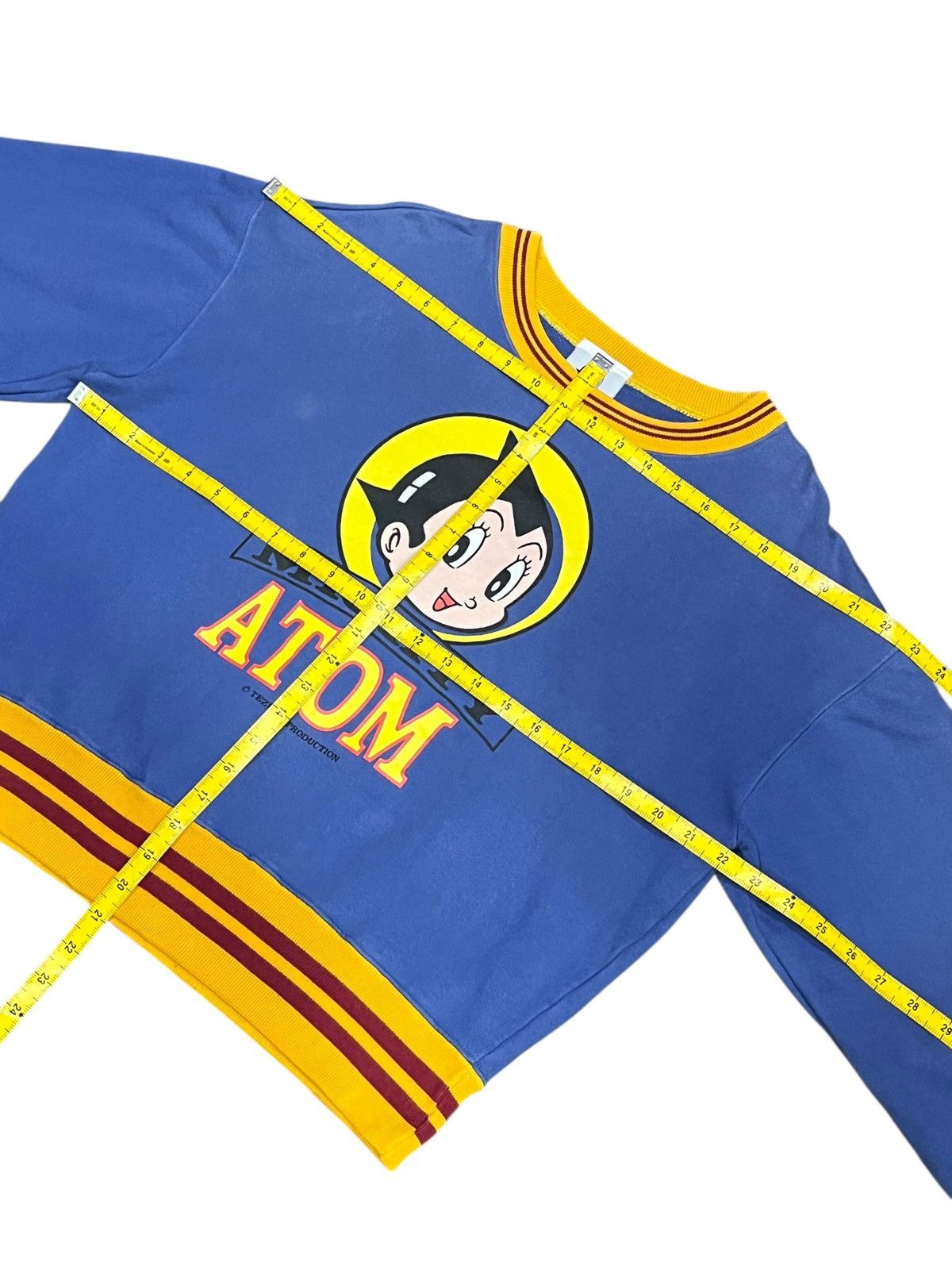 Cartoon Network Vintage 90’s MIGHTY ATOM ASTRO BOY TEZUKA PRODUCTION Sweater Size US M / EU 48-50 / 2 - 6 Thumbnail