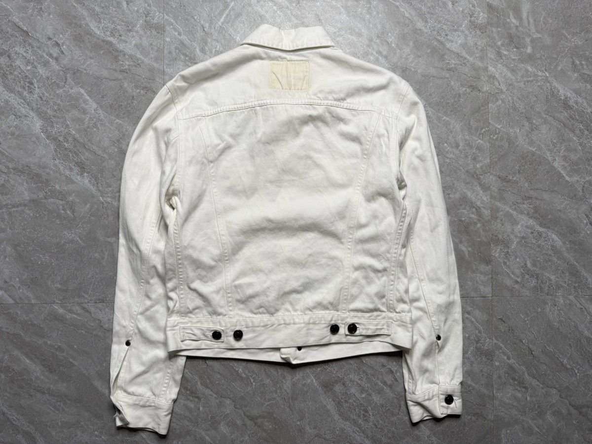 Gucci Gucci By Tomford White Trucker Jacket Size US S / EU 44-46 / 1 - 2 Thumbnail